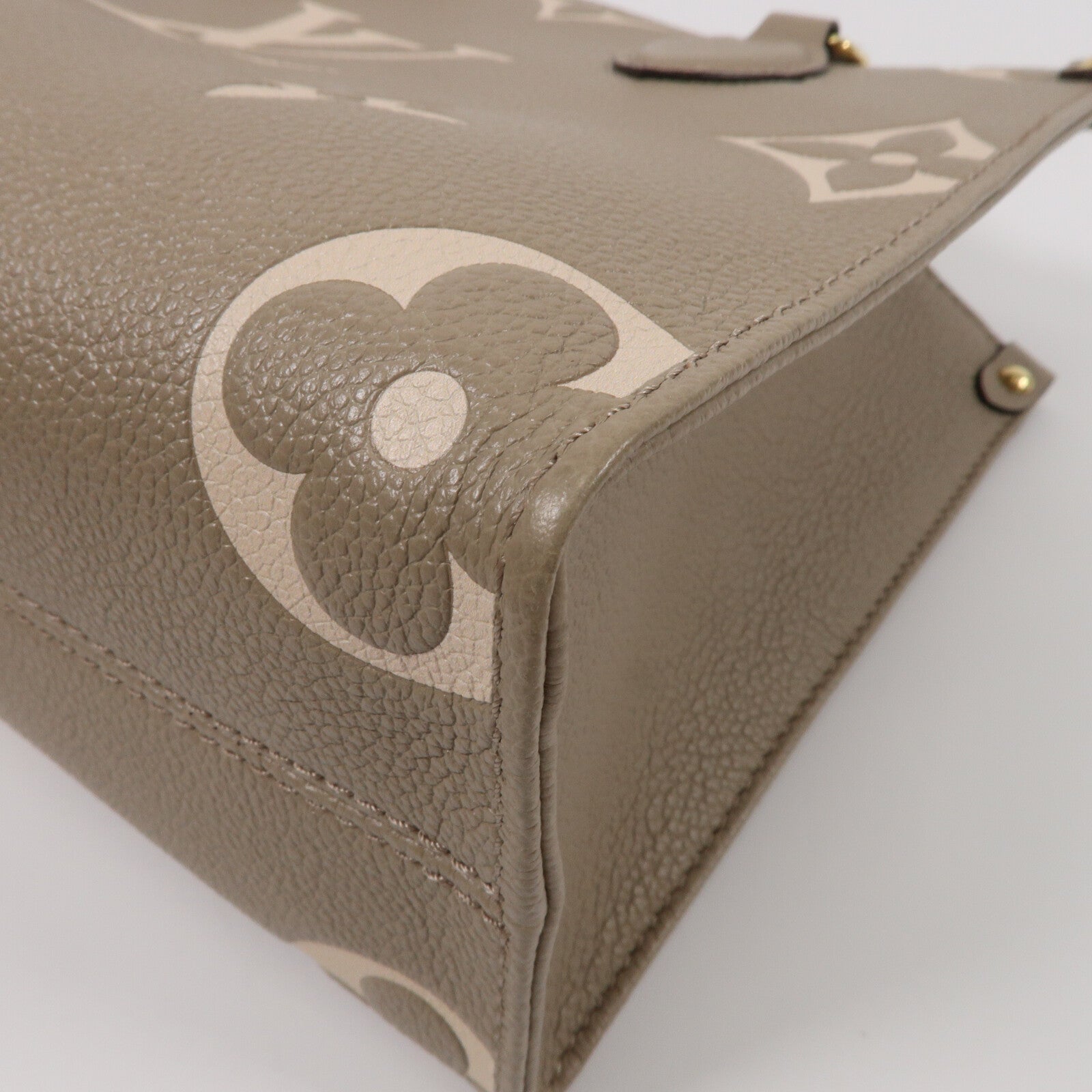 LOUIS VUITTON Monogram Empreinte OnTheGo PM手挽肩背兩用袋