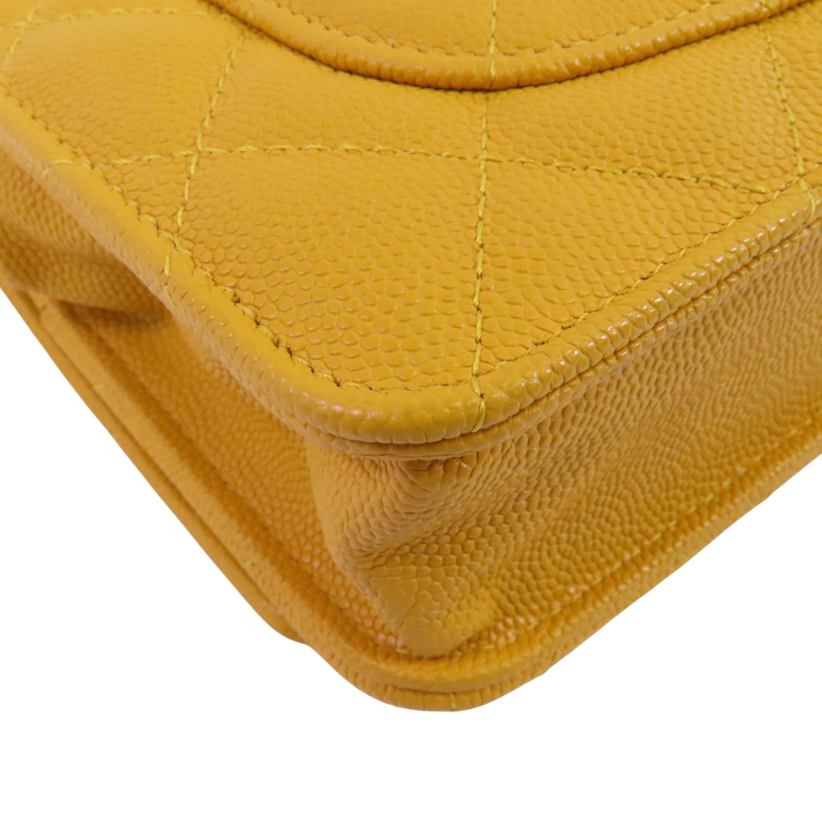 CHANEL 牛皮皮革Chanel WOC Wallet On Chain金扣鏈帶肩背袋