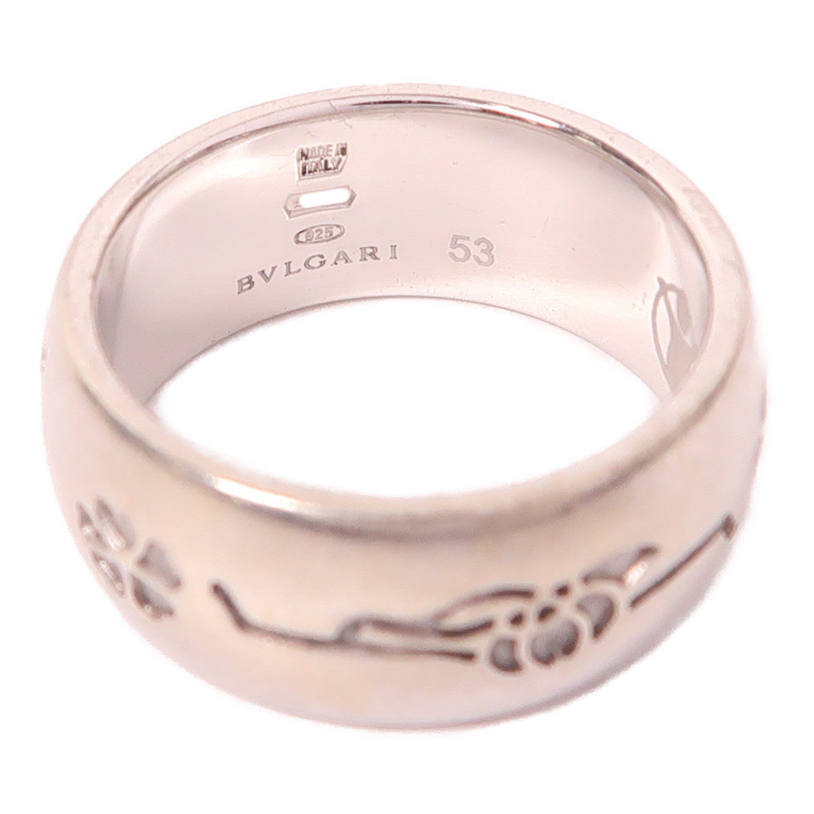 BVLGARI 【激減優惠】925純銀Save The Children Ring戒指US#6