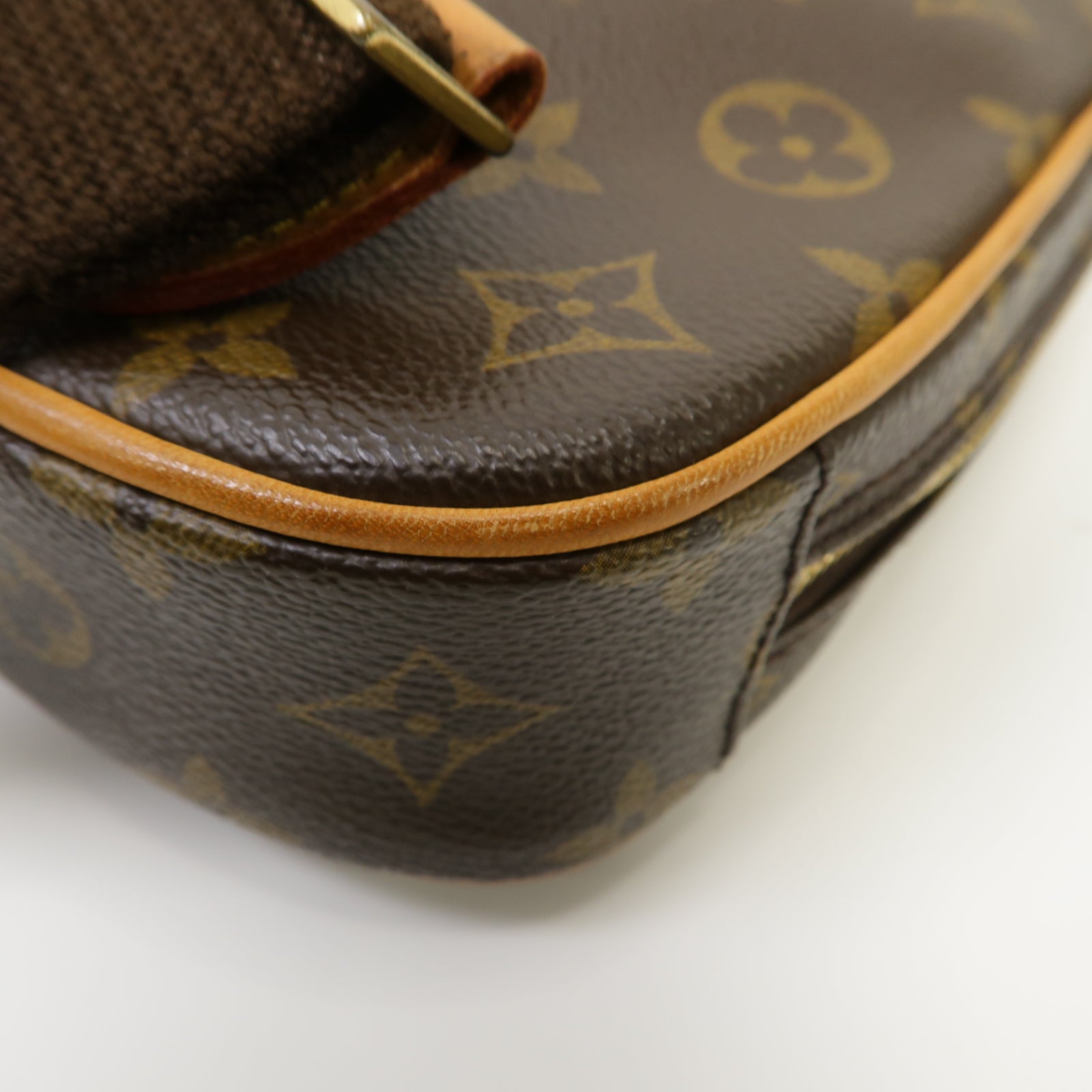 LOUIS VUITTON Monogram Pochette Gange Waist Bag金扣腰包啡色
