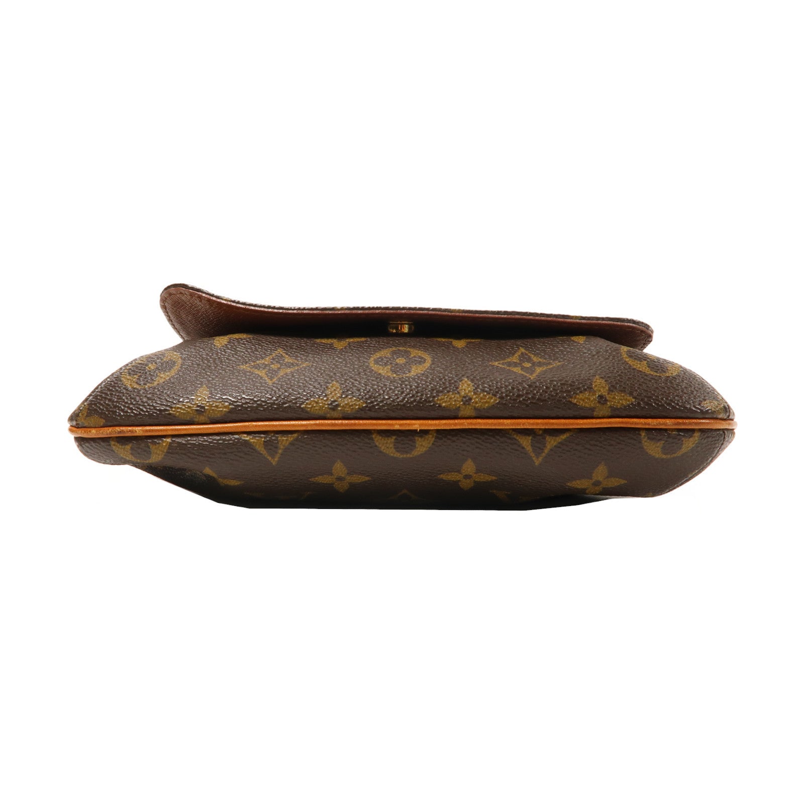 LOUIS VUITTON 【激減優惠】Monogram Musette金扣肩背袋啡色