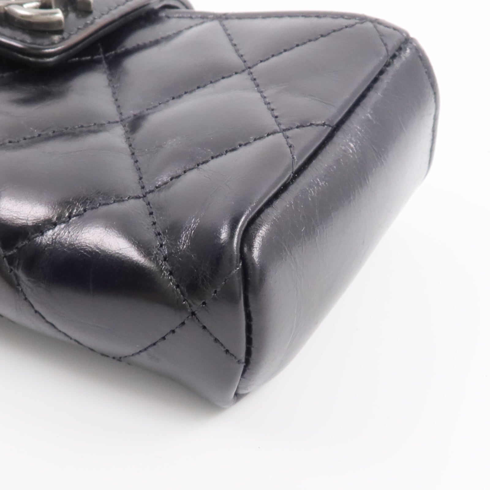 CHANEL 牛皮皮革CC O-Mini Phone Pouch零錢包