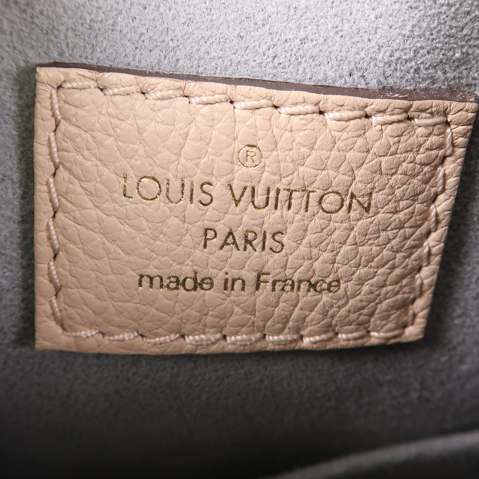 LOUIS VUITTON 牛皮皮革Lockme金扣手挽肩背兩用袋