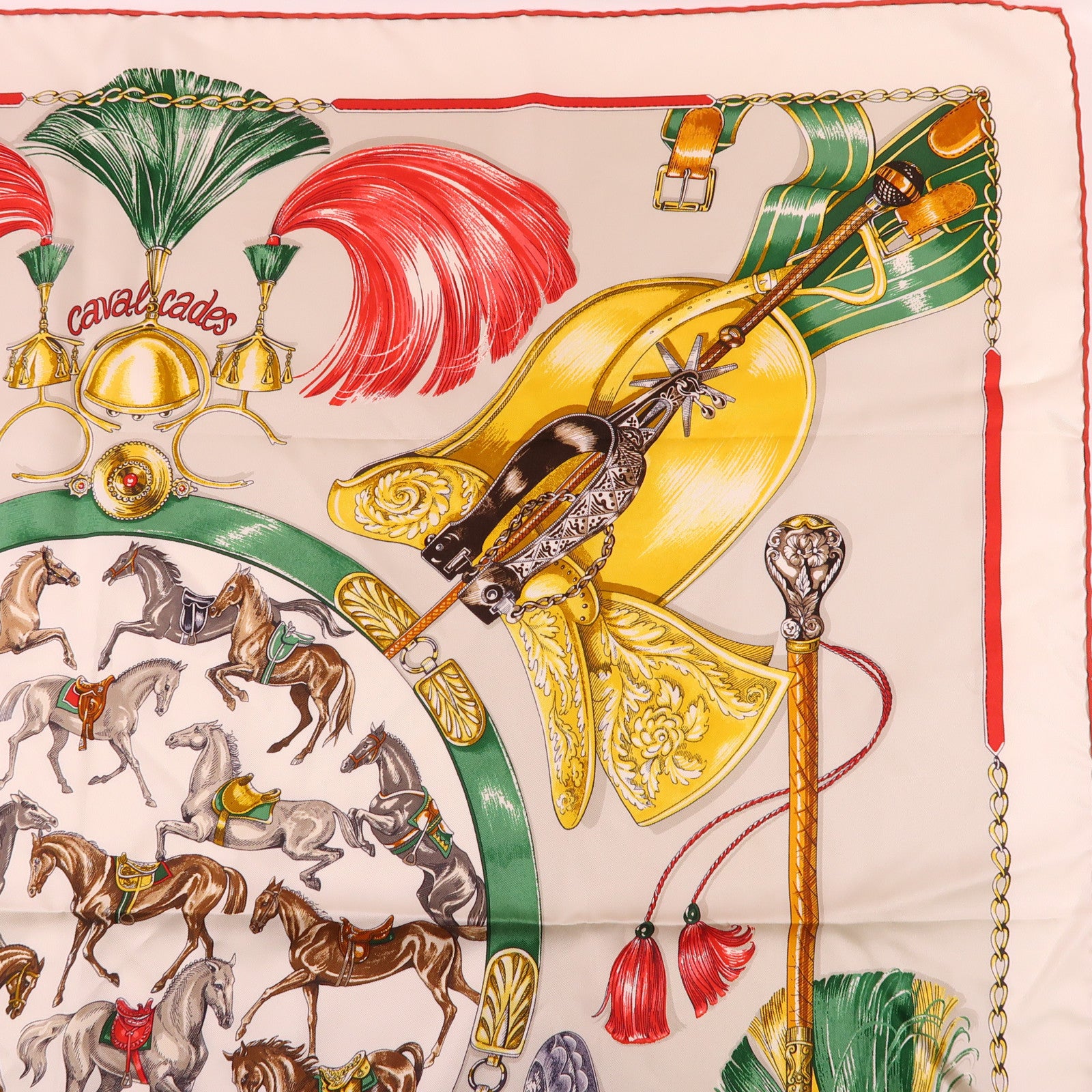 HERMES 絲質Scarf 90X90絲巾