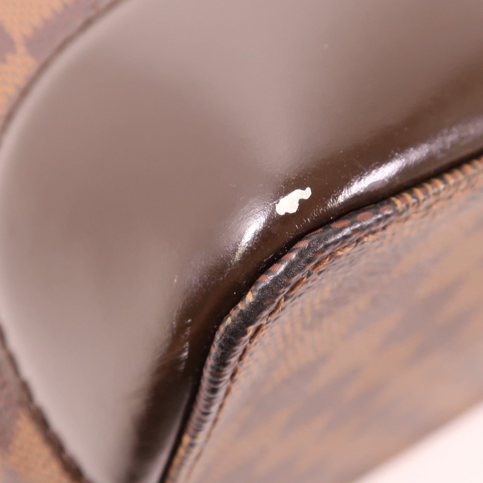 LOUIS VUITTON Damier Hampstead MM金扣肩背袋/手挽袋