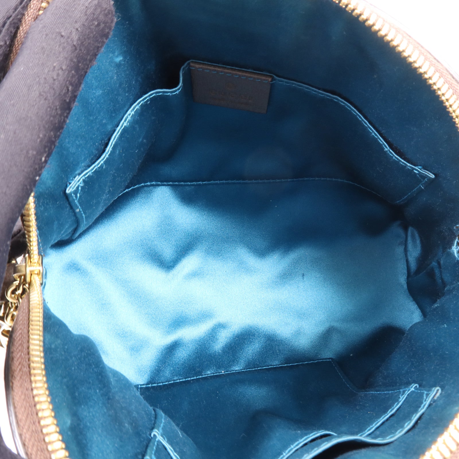 GUCCI 塗層帆布Ophidia GG金扣肩背袋