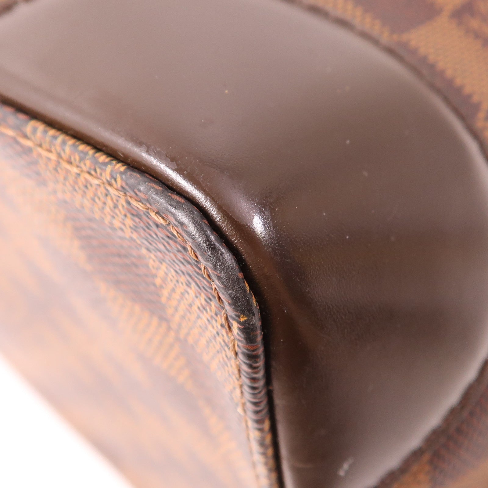 LOUIS VUITTON Damier Hampstead MM金扣肩背袋/手挽袋
