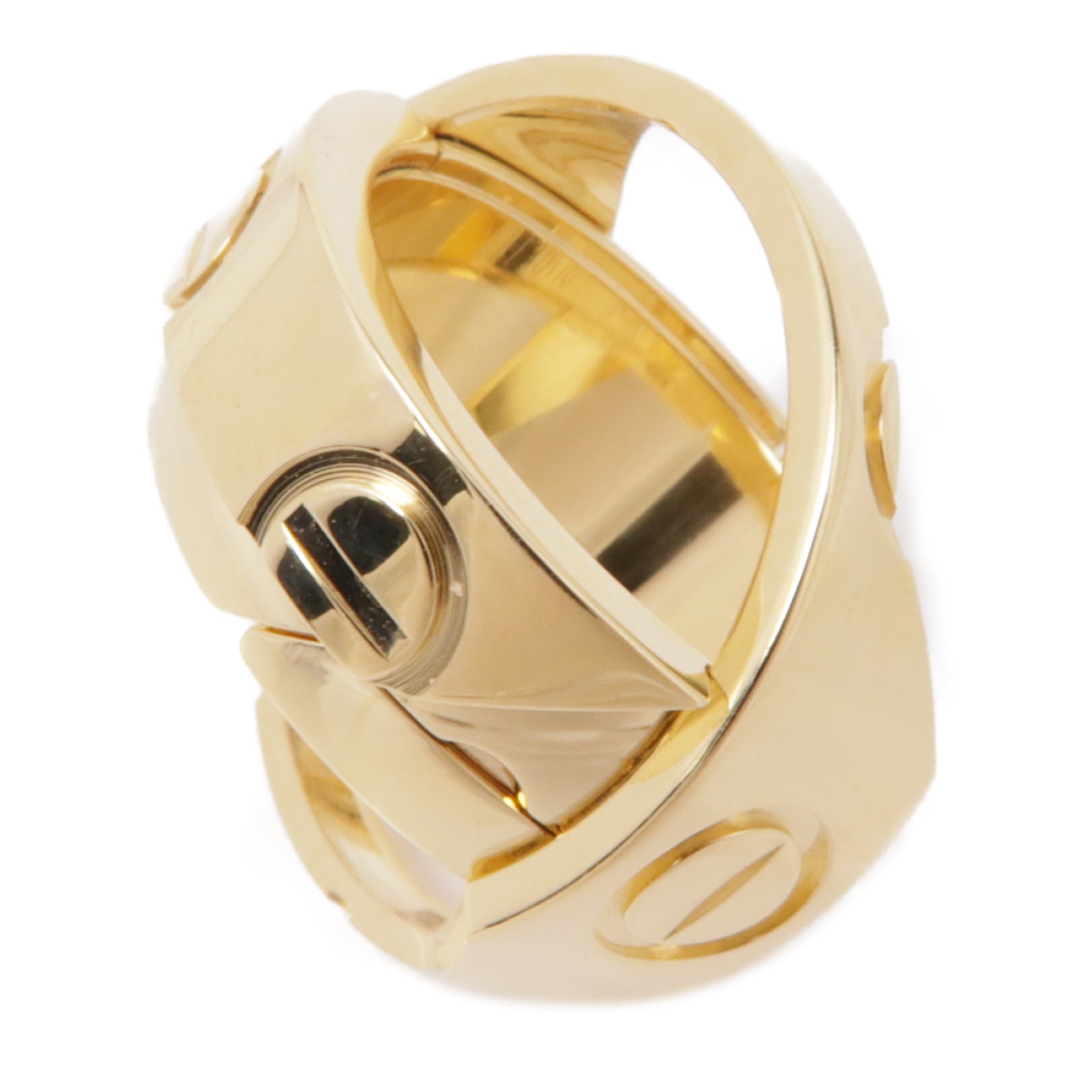 CARTIER 18K黃金Astro Love Ring戒指Cartier#49/US#4.75