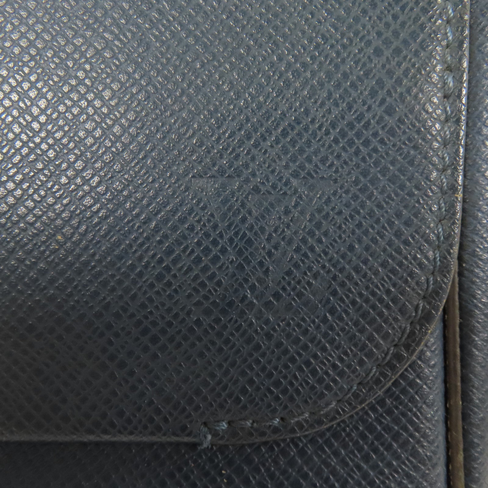 LOUIS VUITTON LV SHW Roman Shoulder Bag M32824 Taiga Blue