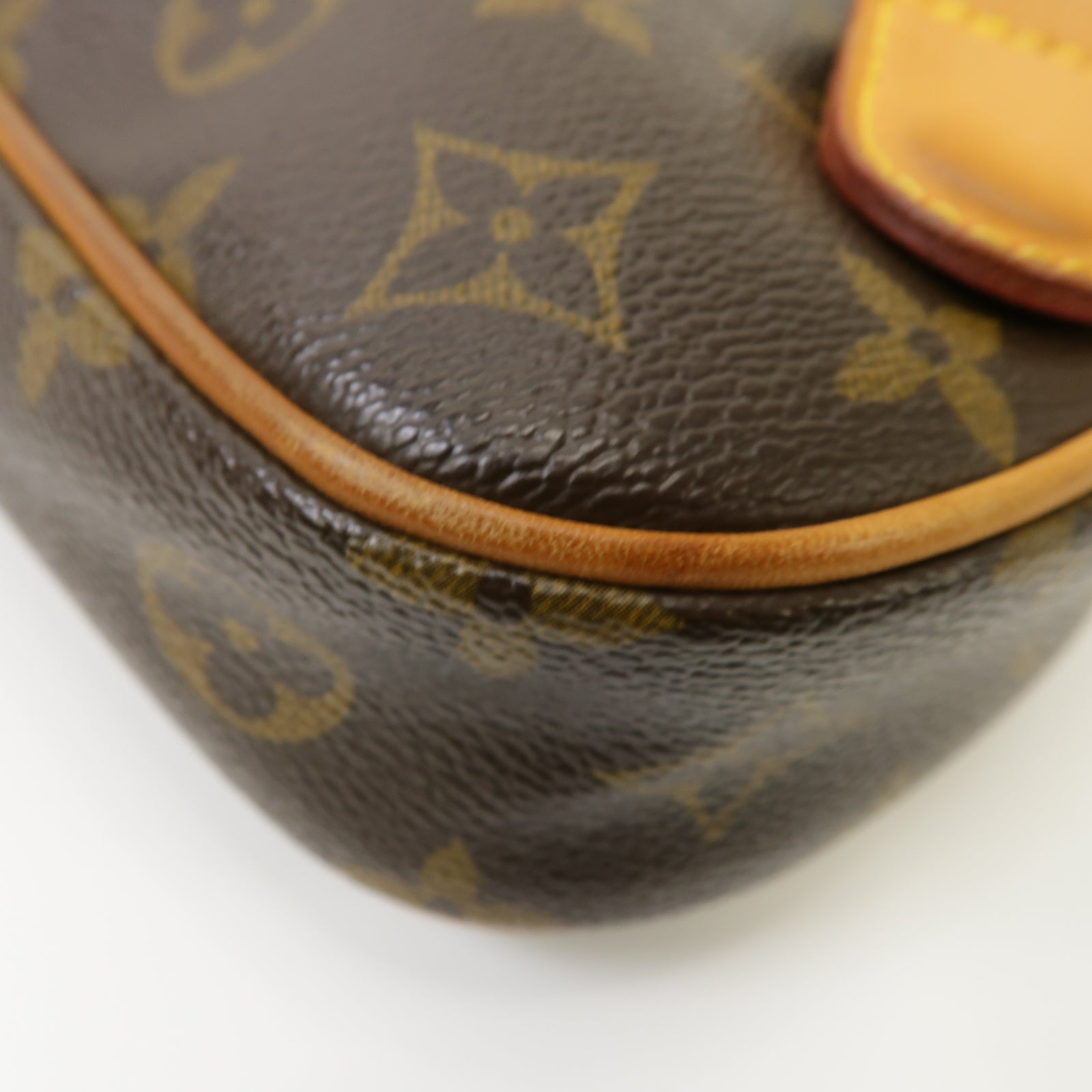 LOUIS VUITTON Monogram Pochette Gange Waist Bag金扣腰包啡色