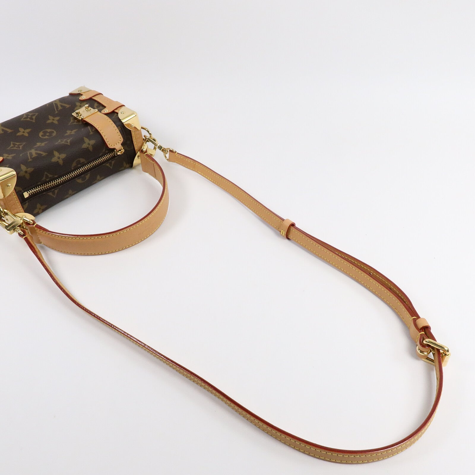 LOUIS VUITTON Monogram Side Trunk PM手挽肩背兩用袋