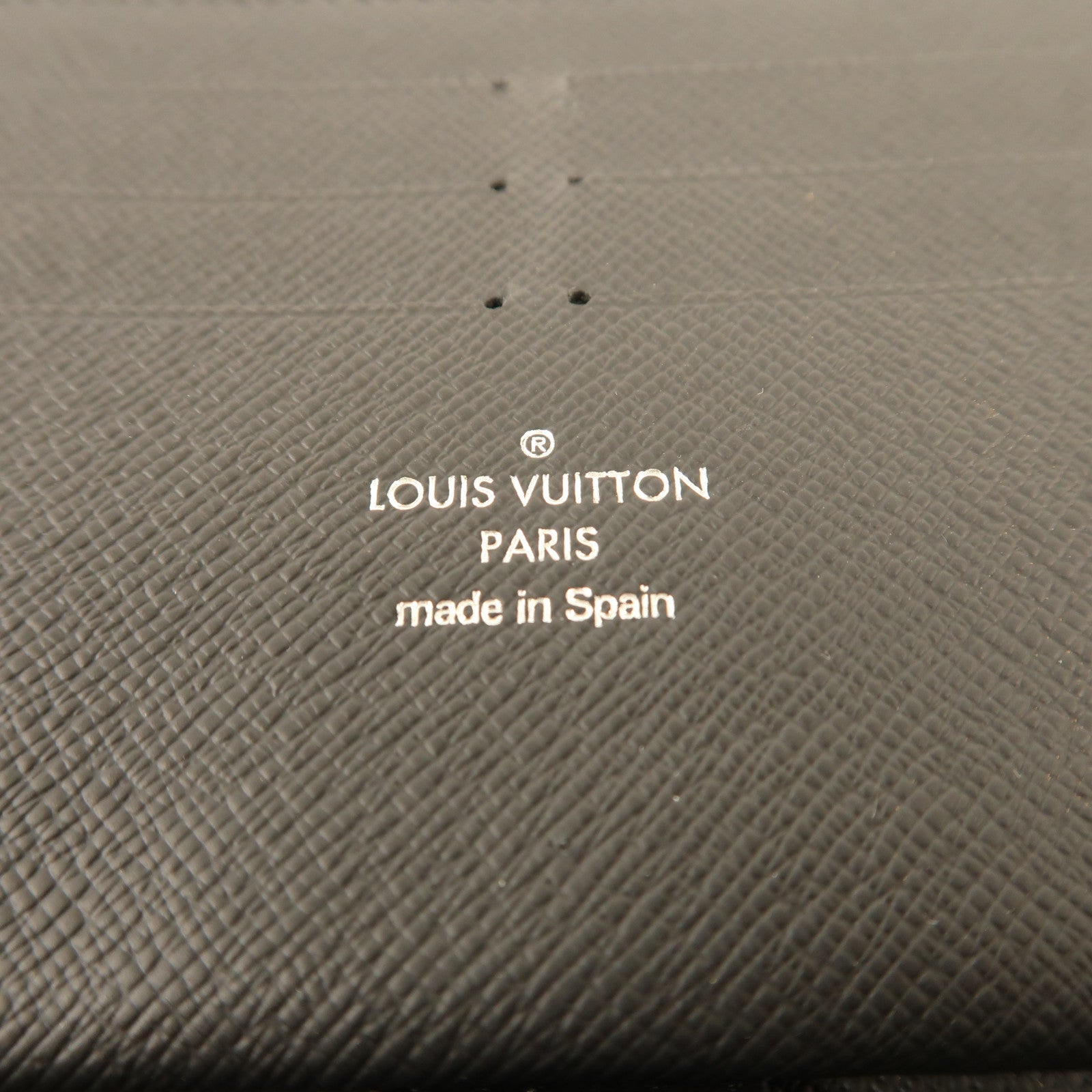 LOUIS VUITTON Damier Graphite Zippy Organizer銀扣長錢包