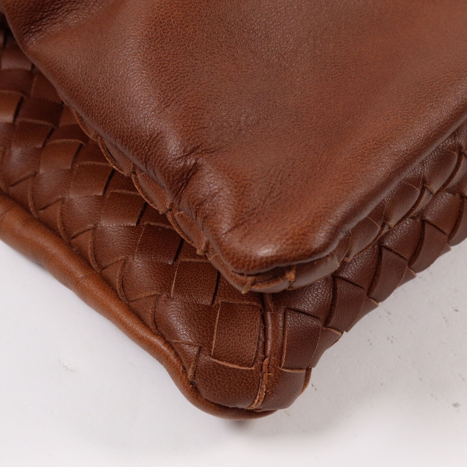 BOTTEGA VENETA 羊皮皮革Messenger Bag肩背袋
