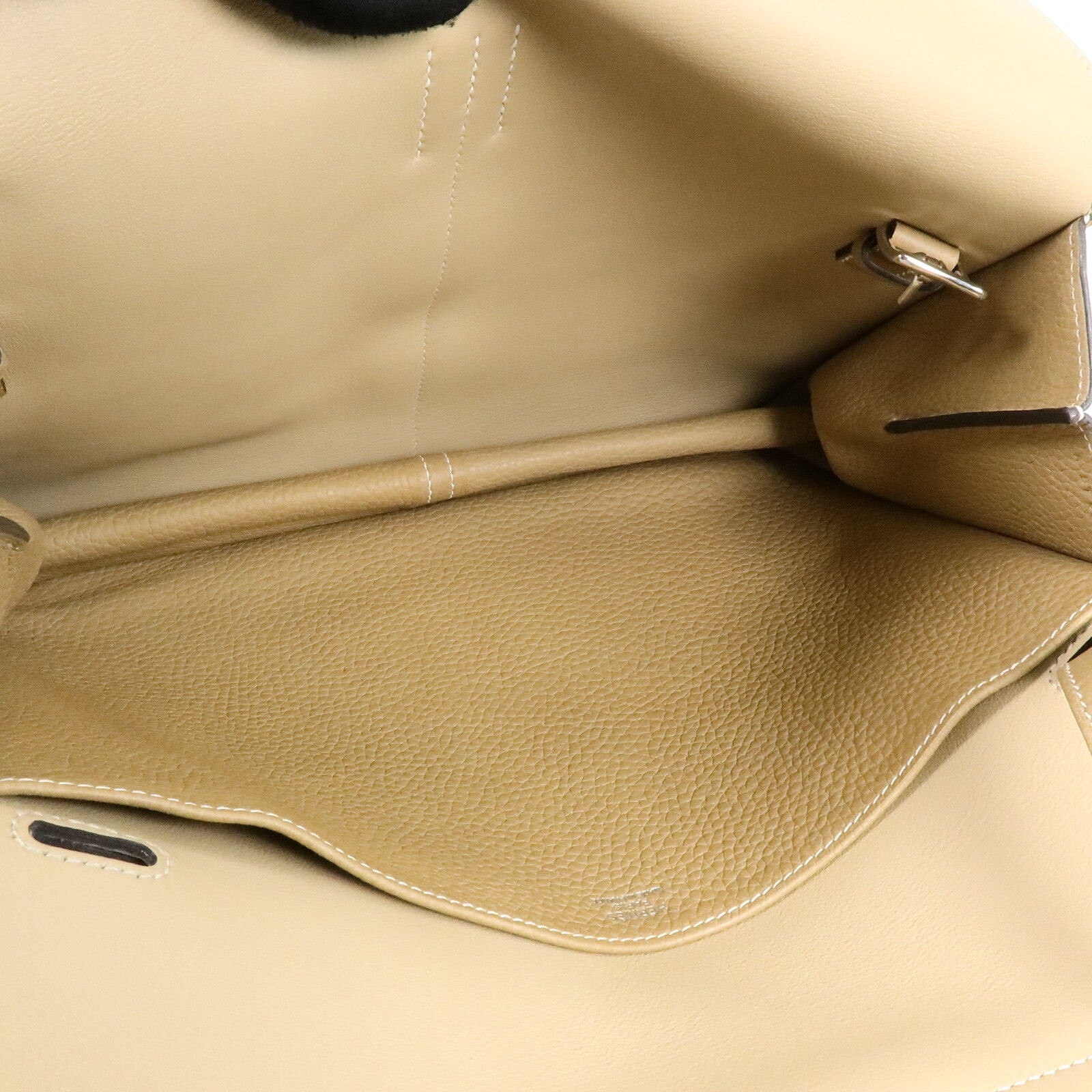 HERMES Clemence皮革Halzan 31手挽肩背兩用袋Trench