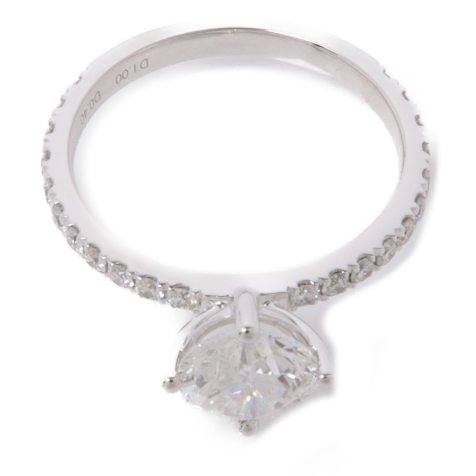 JEWELRY 18K白金Diamond Ring鑽石戒指US#6.25