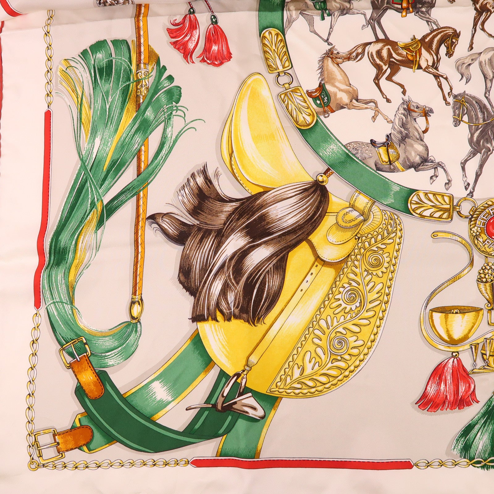HERMES 絲質Scarf 90X90絲巾