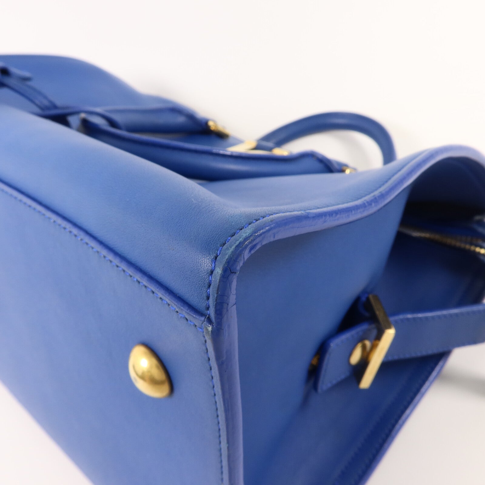 SAINT LAURENT 牛皮皮革2 Way Shoulder Bag手挽肩背兩用袋