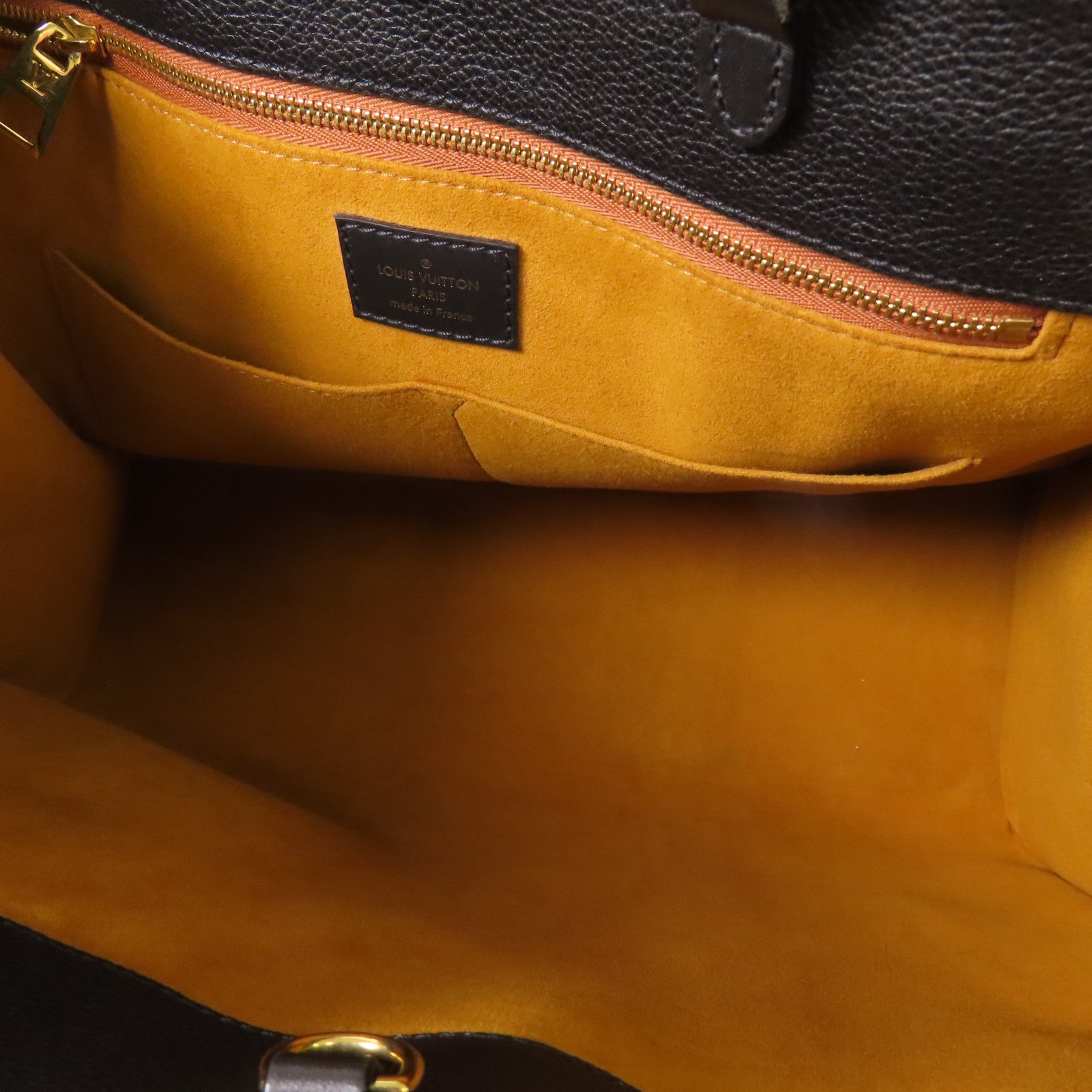 LOUIS VUITTON Monogram Empreinte On The Go GM金扣手挽肩背兩用袋