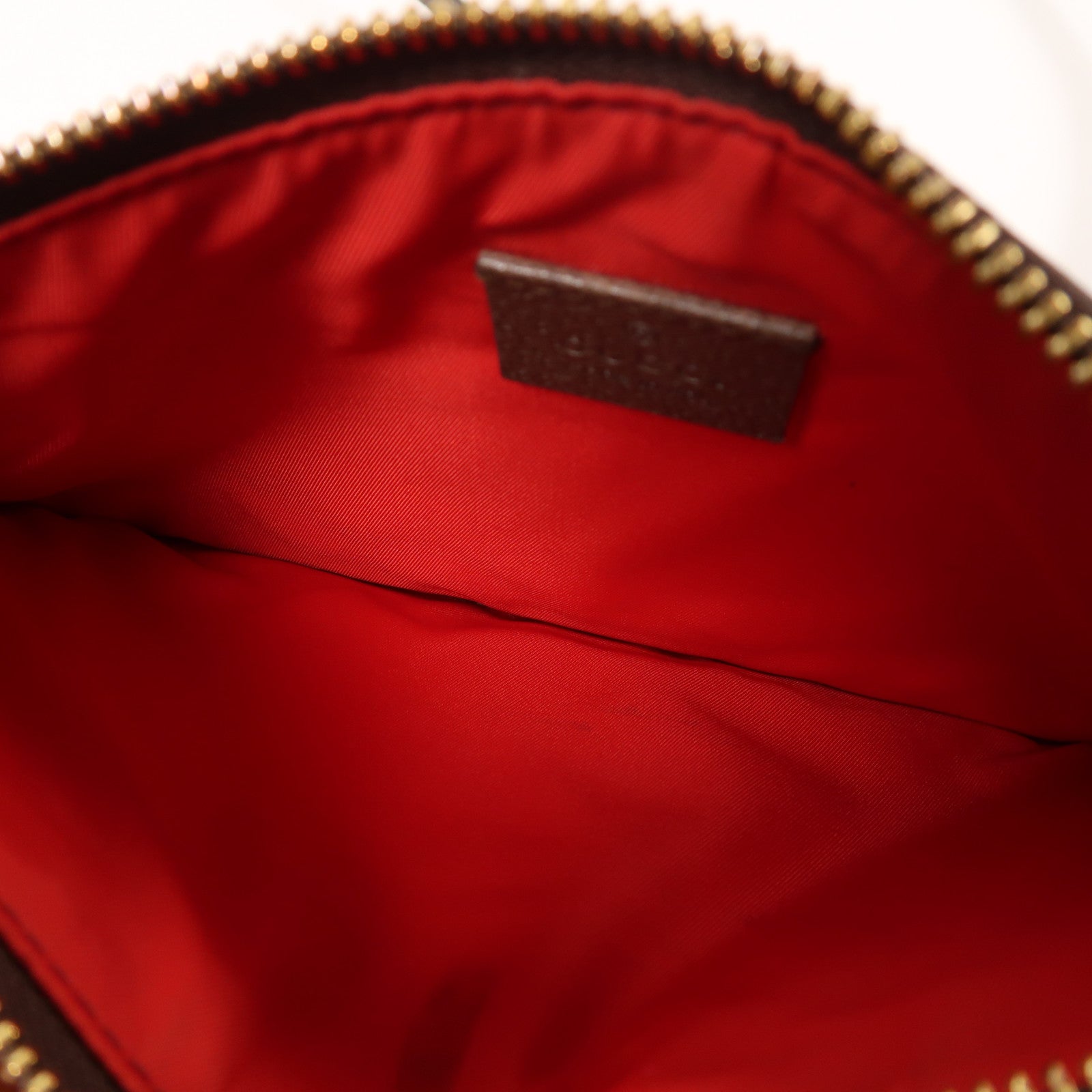 GUCCI 塗層皮革Bengal Tiger Flower金扣肩背袋