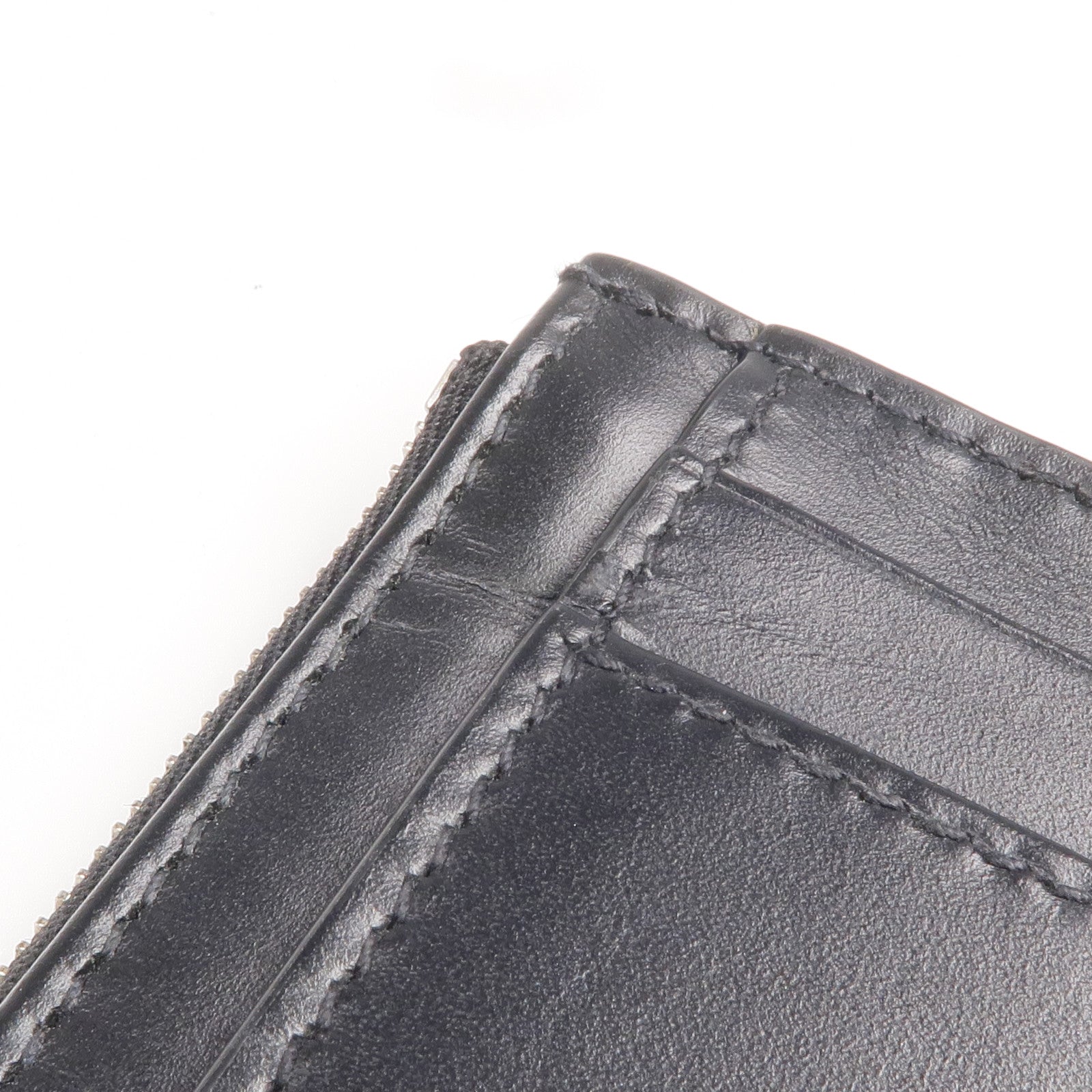GUCCI 牛皮皮革Card Case銀扣卡片套/零錢包