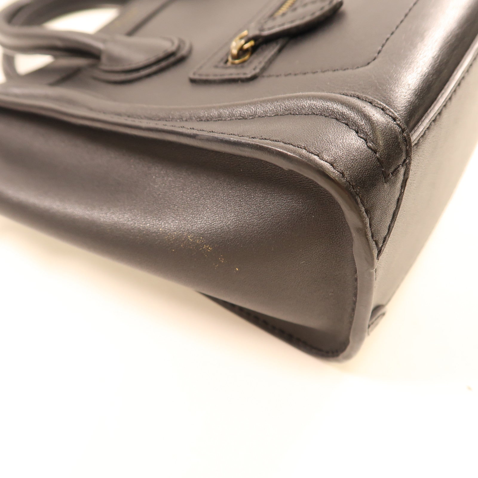 CELINE 皮革Nano Luggage手挽肩背兩用袋