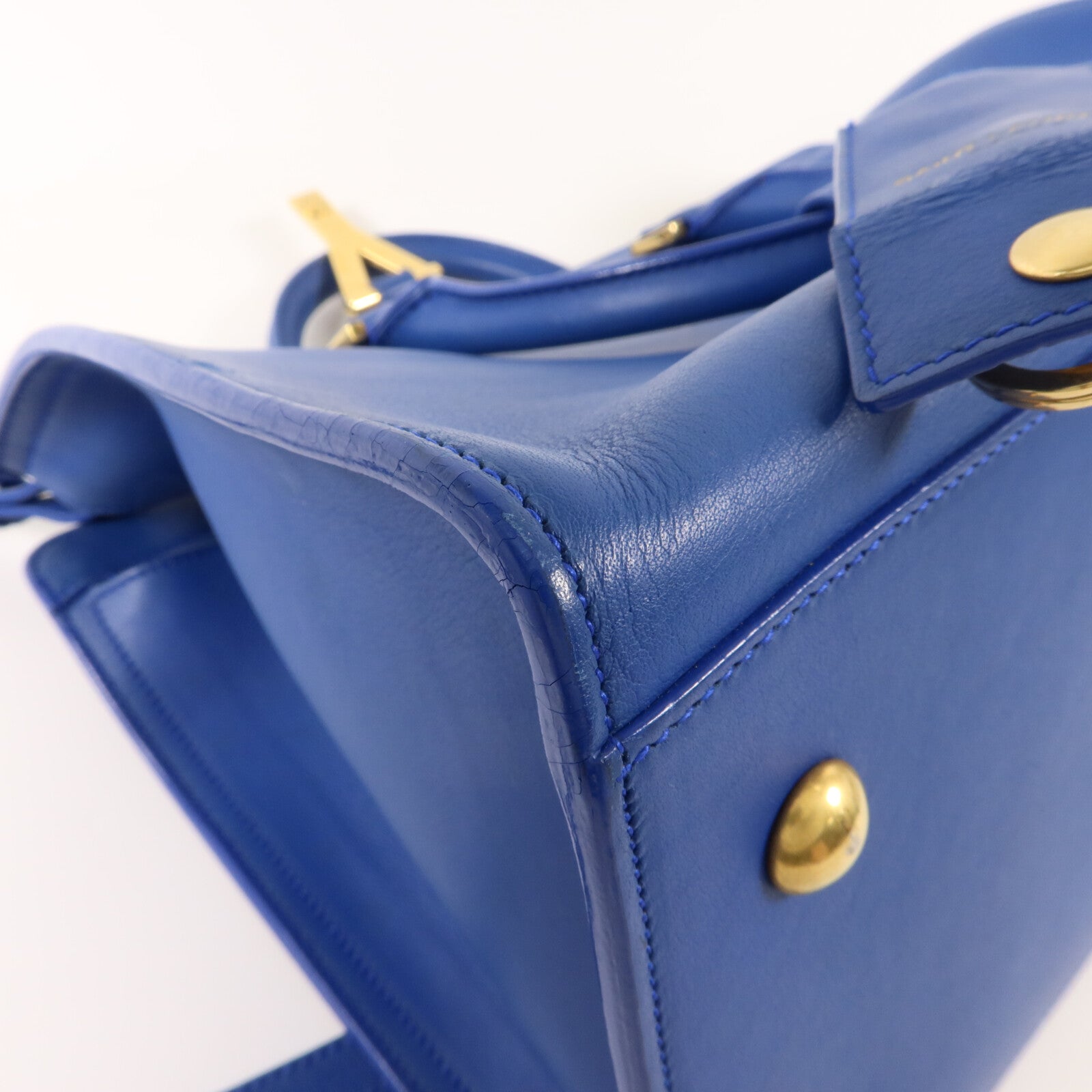 SAINT LAURENT 牛皮皮革2 Way Shoulder Bag手挽肩背兩用袋