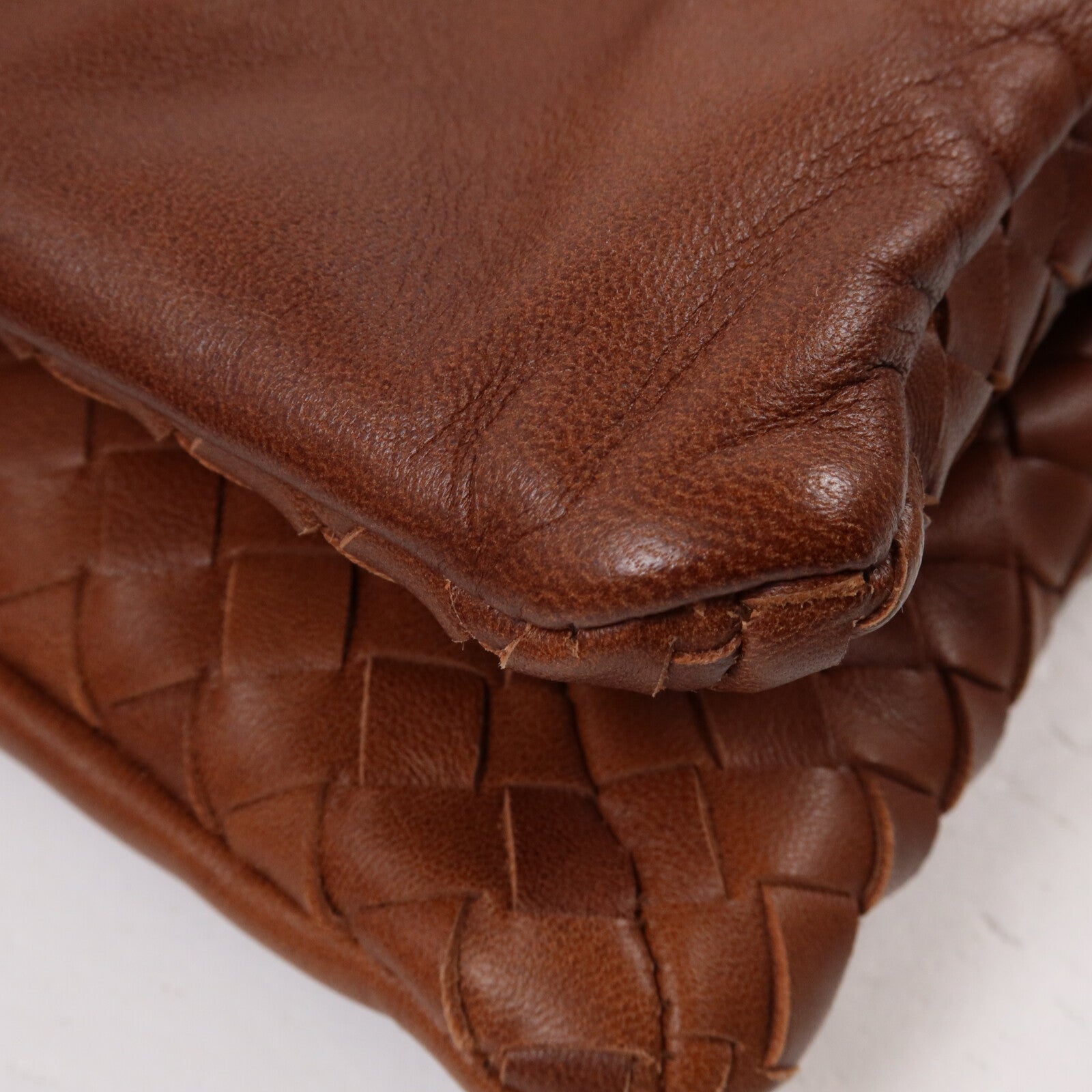 BOTTEGA VENETA 羊皮皮革Messenger Bag肩背袋