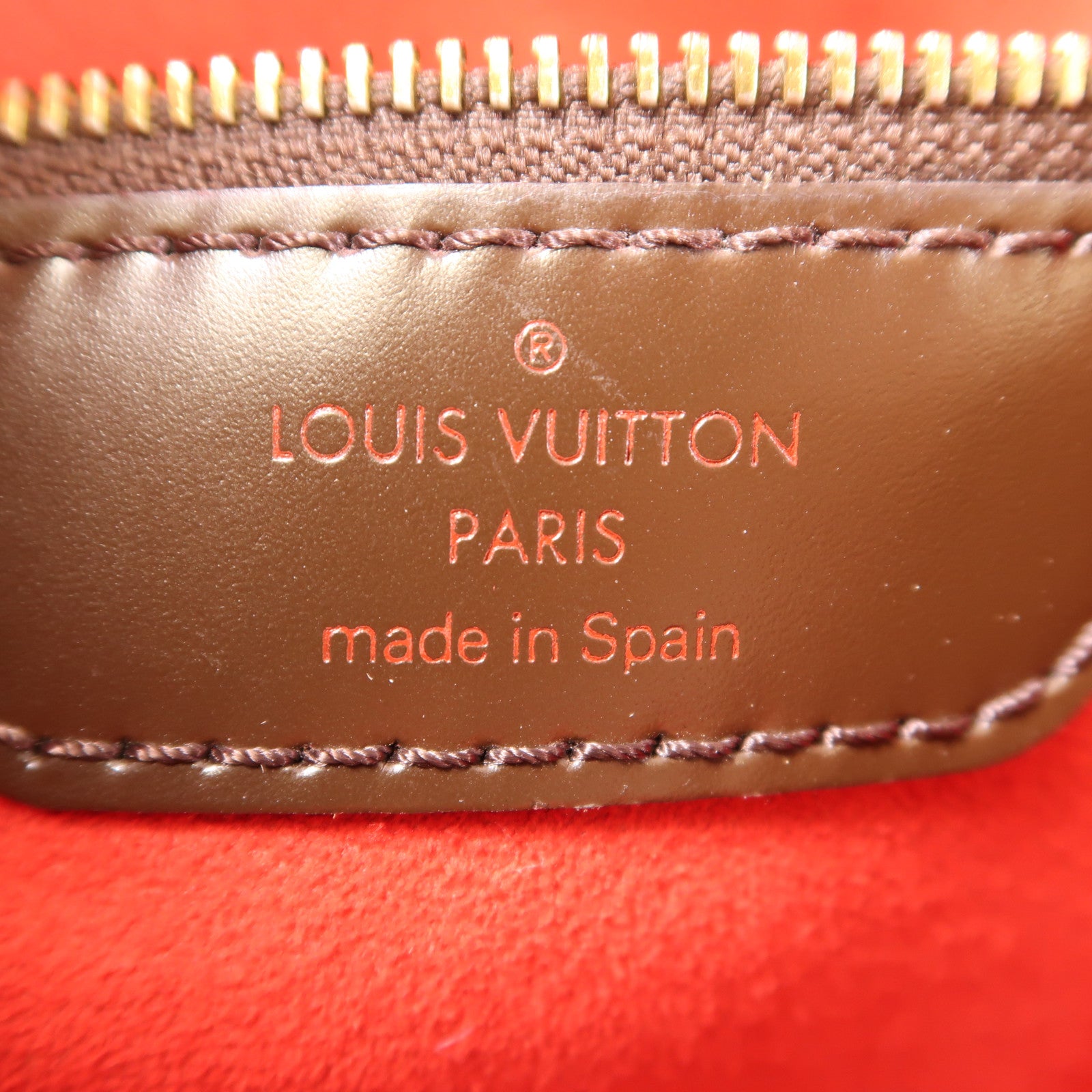 LOUIS VUITTON Damier Hampstead MM金扣肩背袋/手挽袋