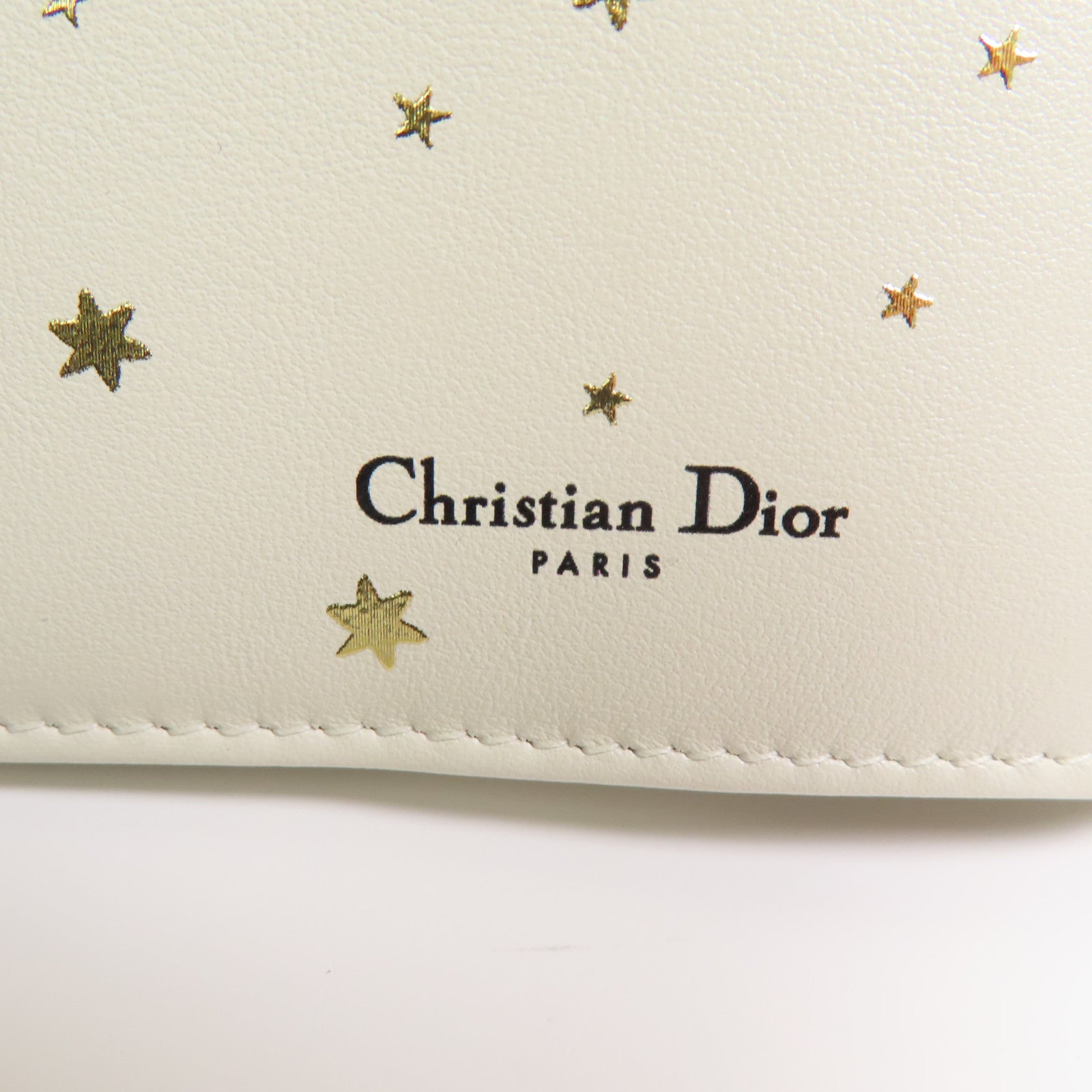 Dior 牛皮皮革Lucky Dahlia Passport Case護照套