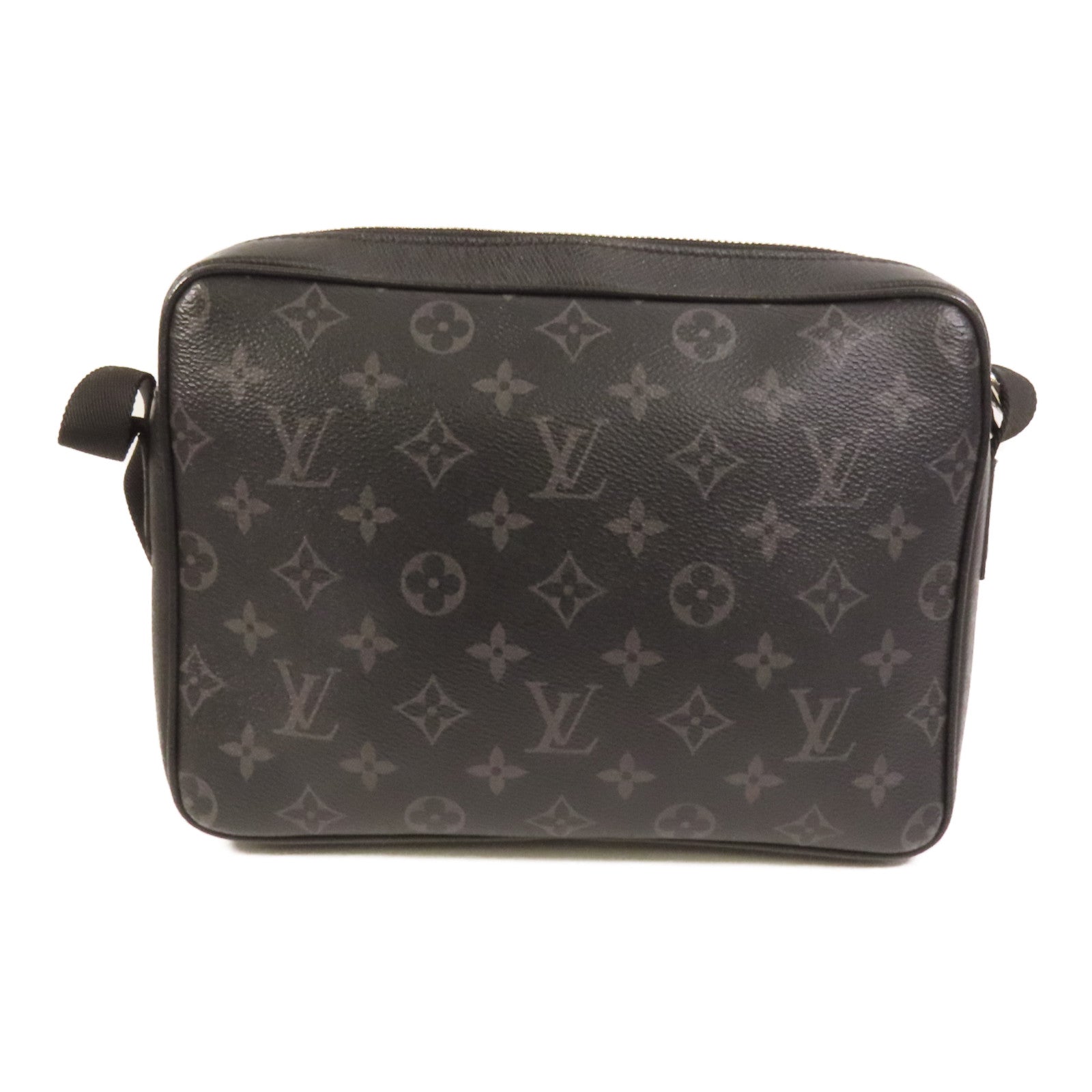 LOUIS VUITTON 【激減優惠】Monogram Eclipse Messenger PM Voyager銀扣肩背袋