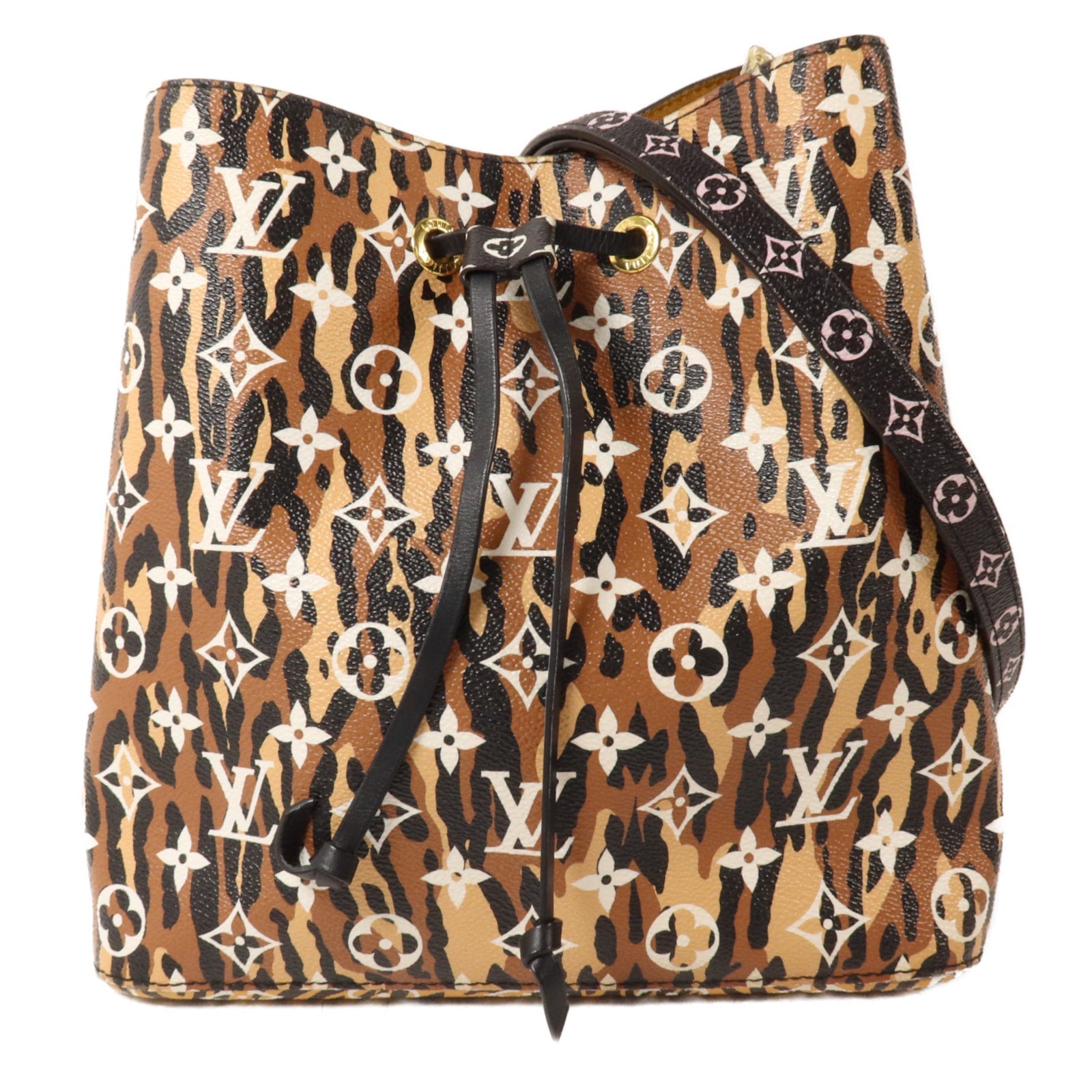 LOUIS VUITTON Monogram Jungle NeoNoe MM肩背袋
