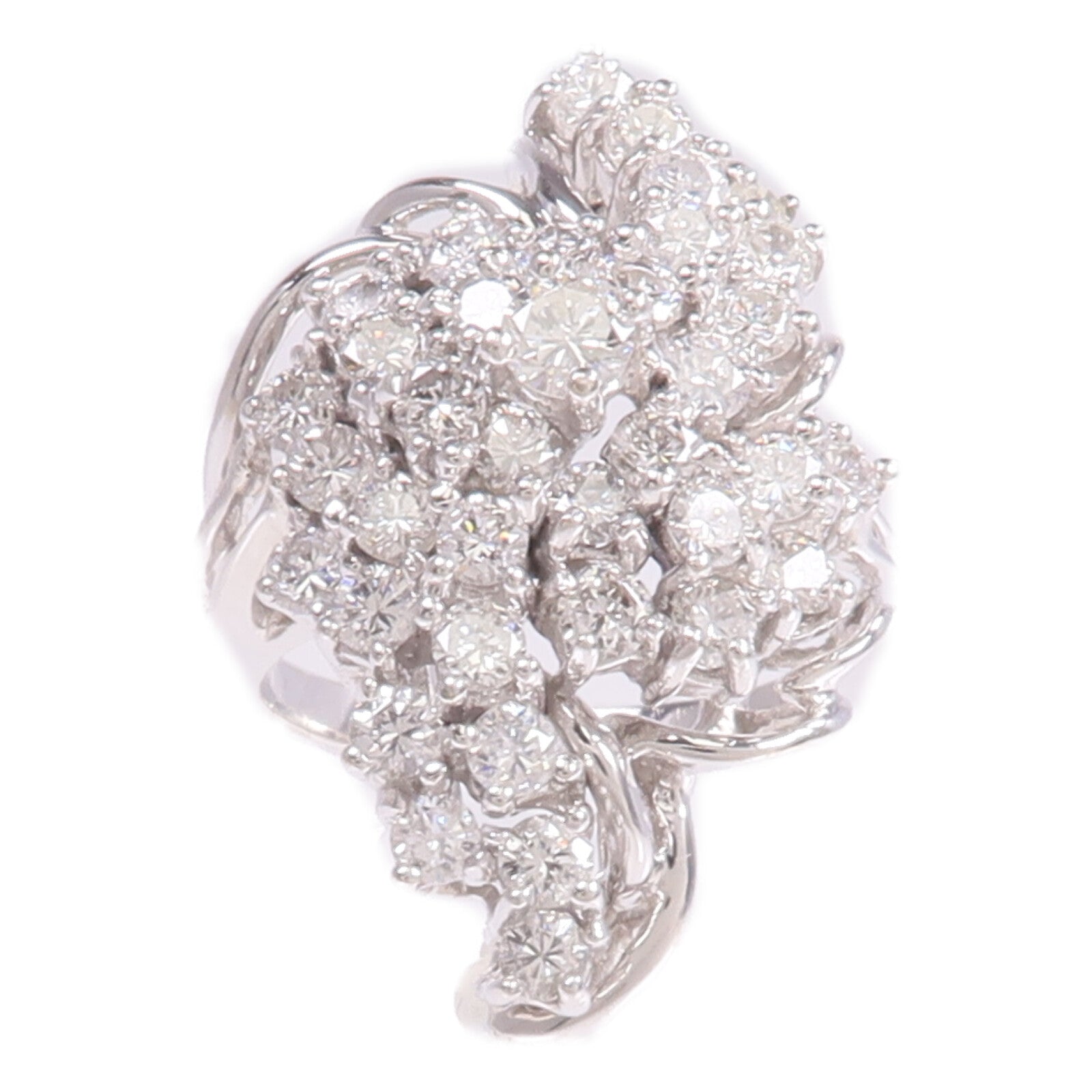 JEWELRY 14K白金Diamond Ring鑽石戒指US#7.5
