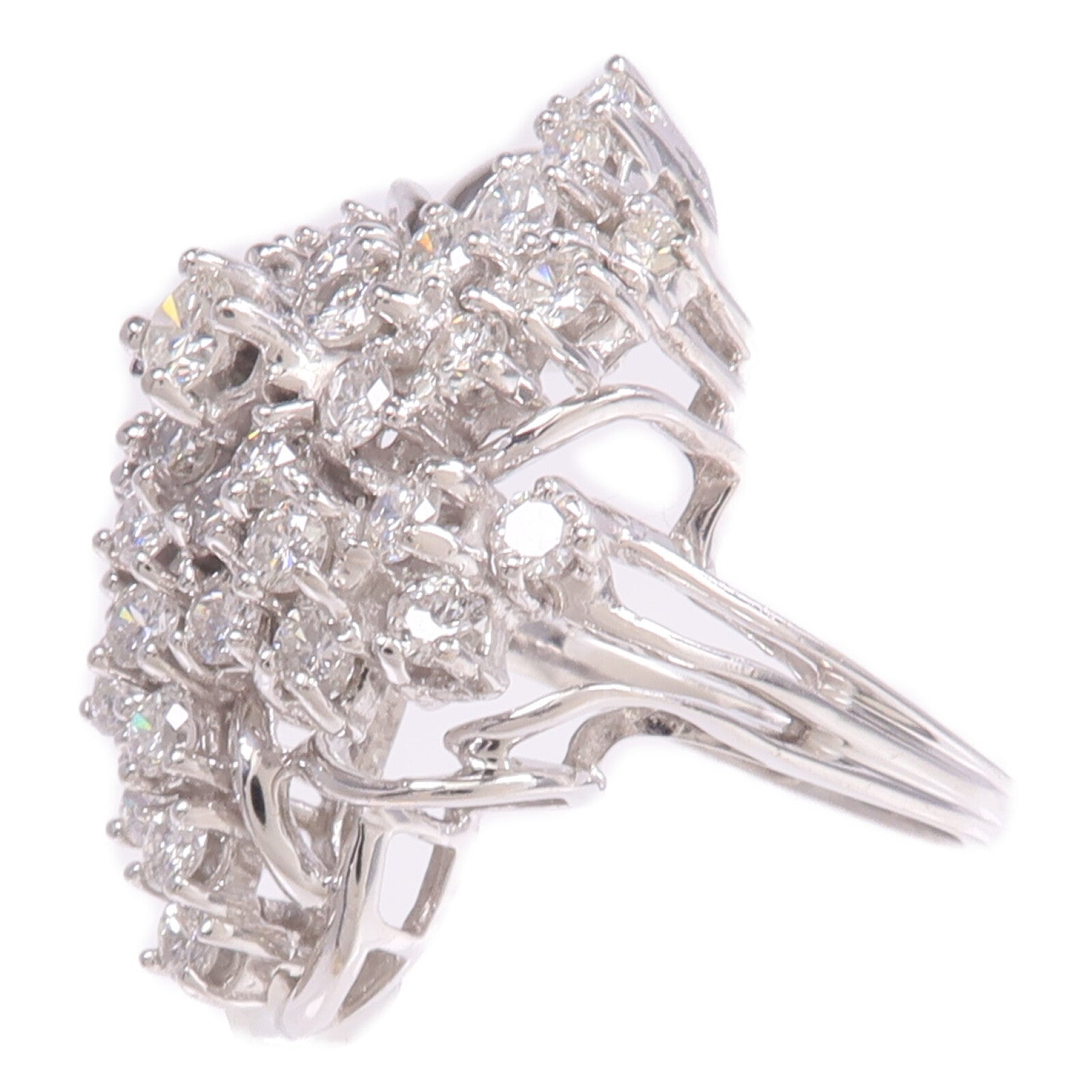 JEWELRY 14K白金Diamond Ring鑽石戒指US#7.5