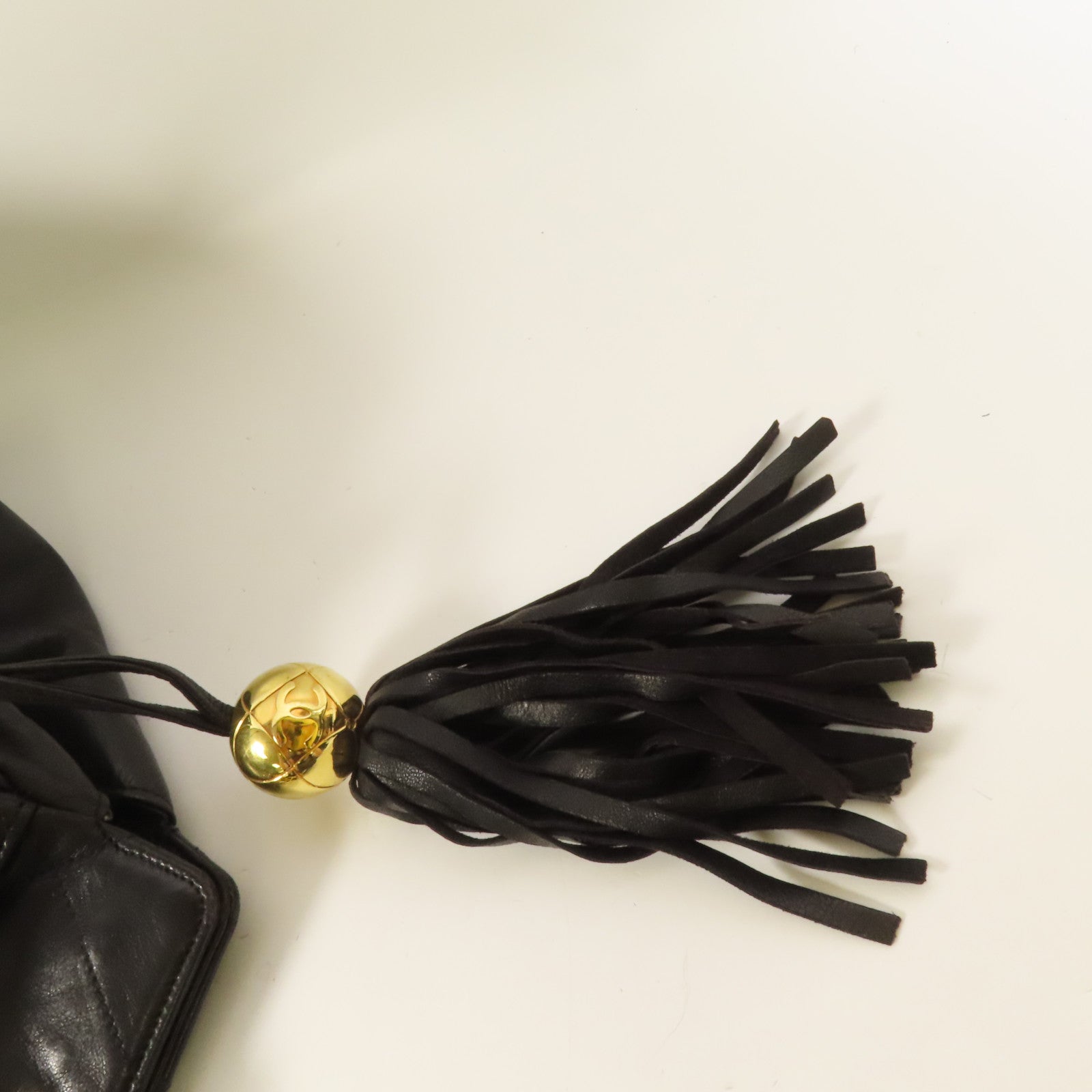 CHANEL 羊皮皮革Vintage Tote金扣鏈帶肩背袋