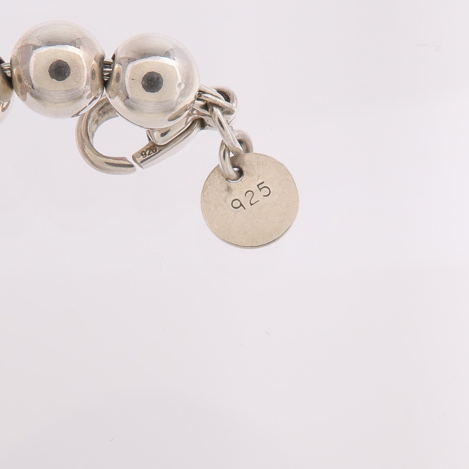 TIFFANY＆CO 925純銀Ball Necklace項鍊
