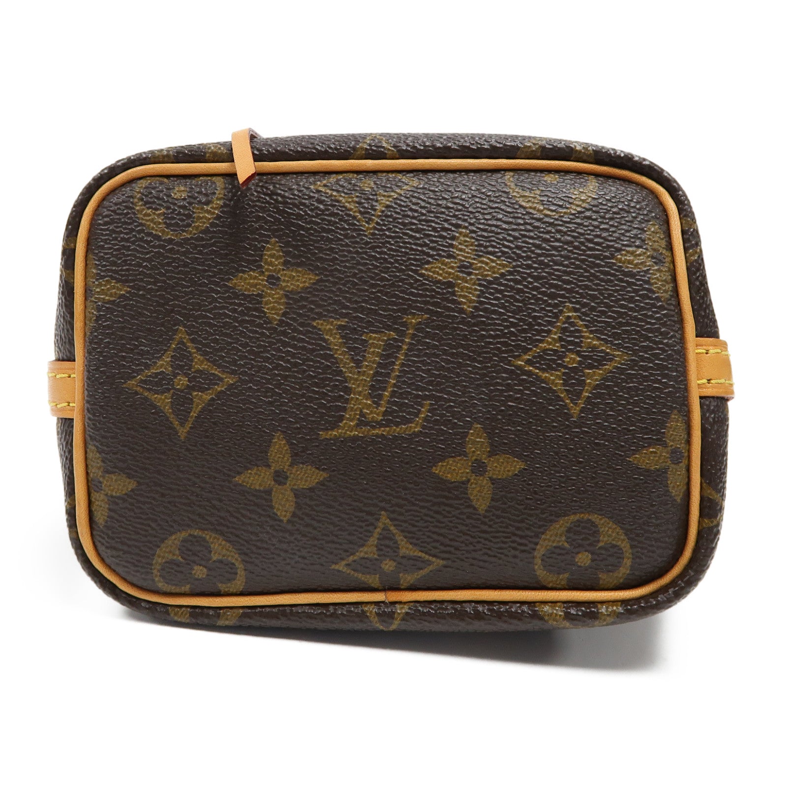 LOUIS VUITTON Monogram Nano Noe金扣肩背袋啡色