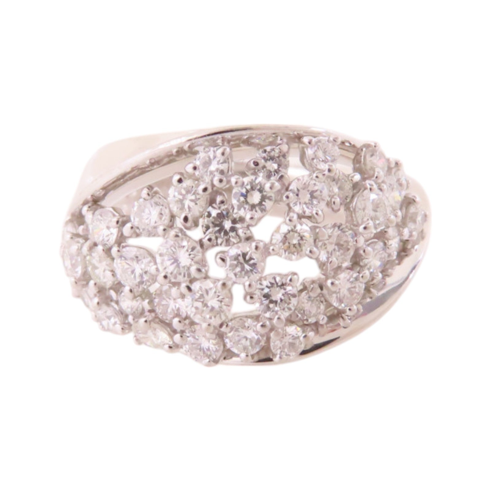 JEWELRY 【激減優惠】18K白金/鑽石Diamond Ring戒指US#5.75