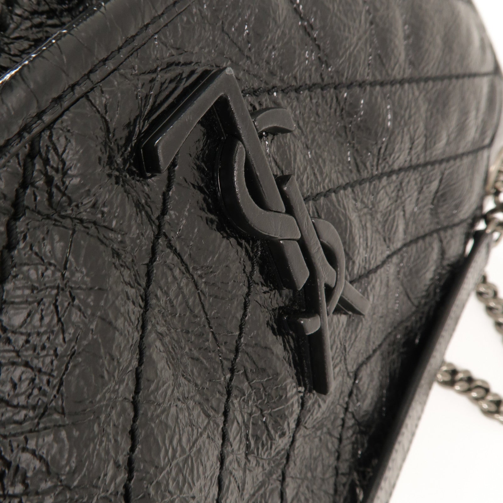 SAINT LAURENT 牛皮皮革Niki Medium鏈帶肩背袋