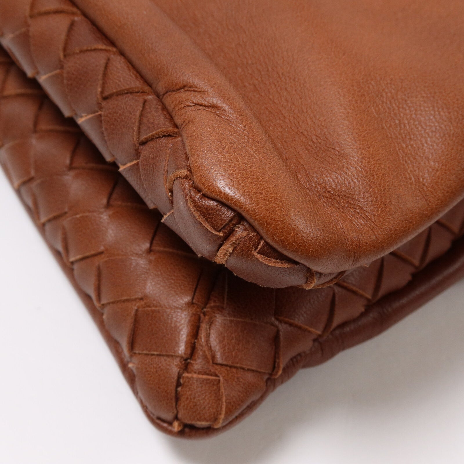 BOTTEGA VENETA 羊皮皮革Messenger Bag肩背袋