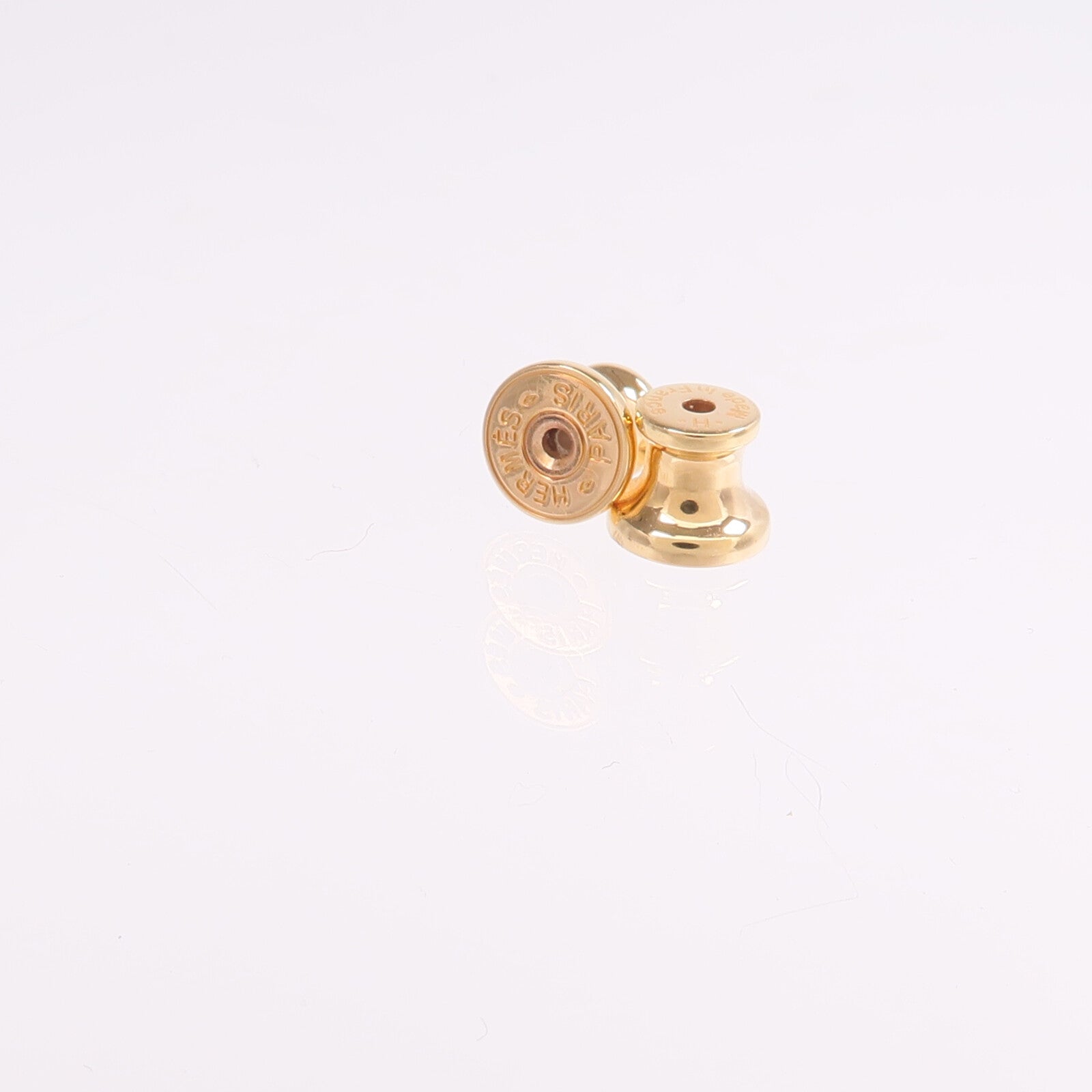 HERMES 金屬Mini Pop H耳環
