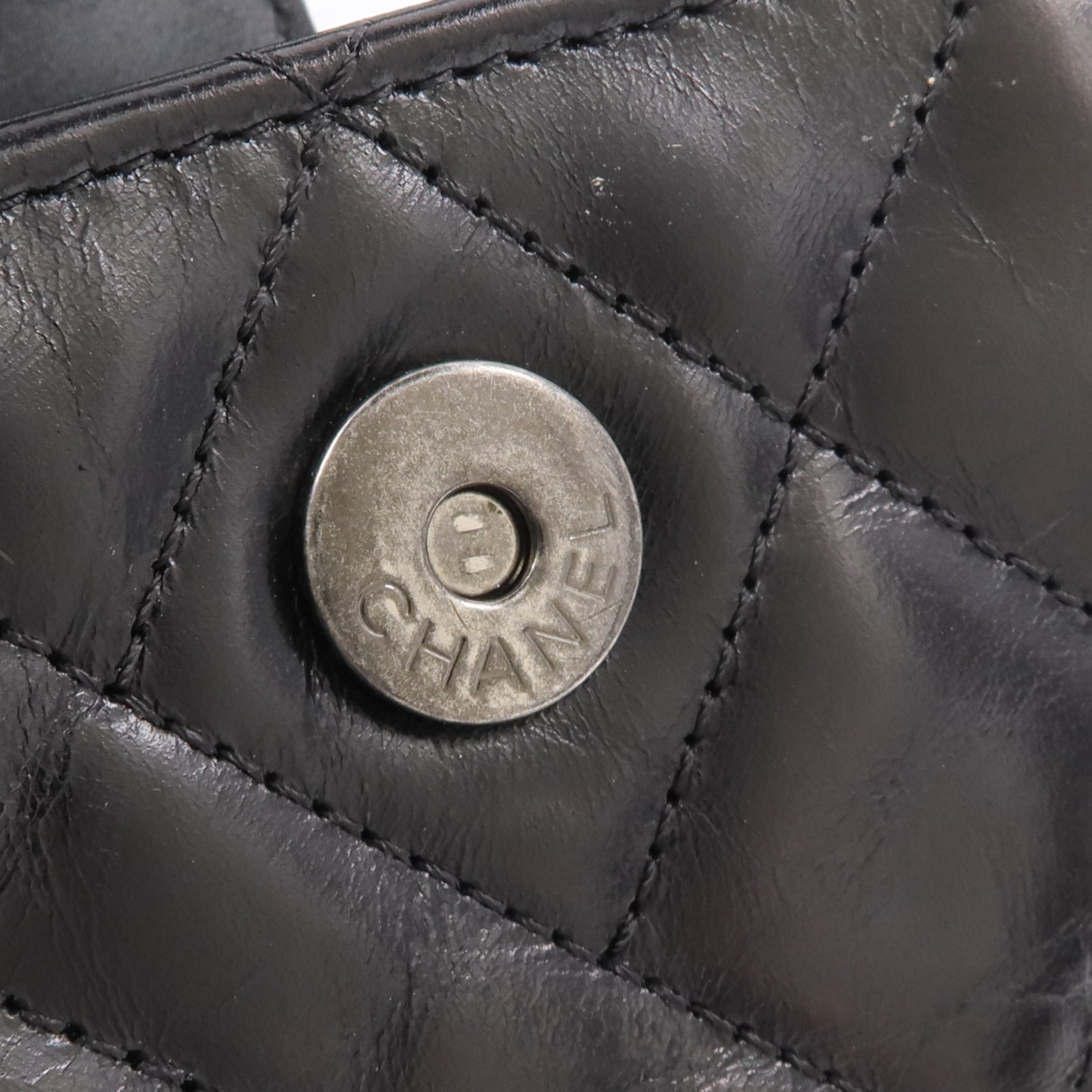 CHANEL 牛皮皮革CC O-Mini Phone Pouch零錢包
