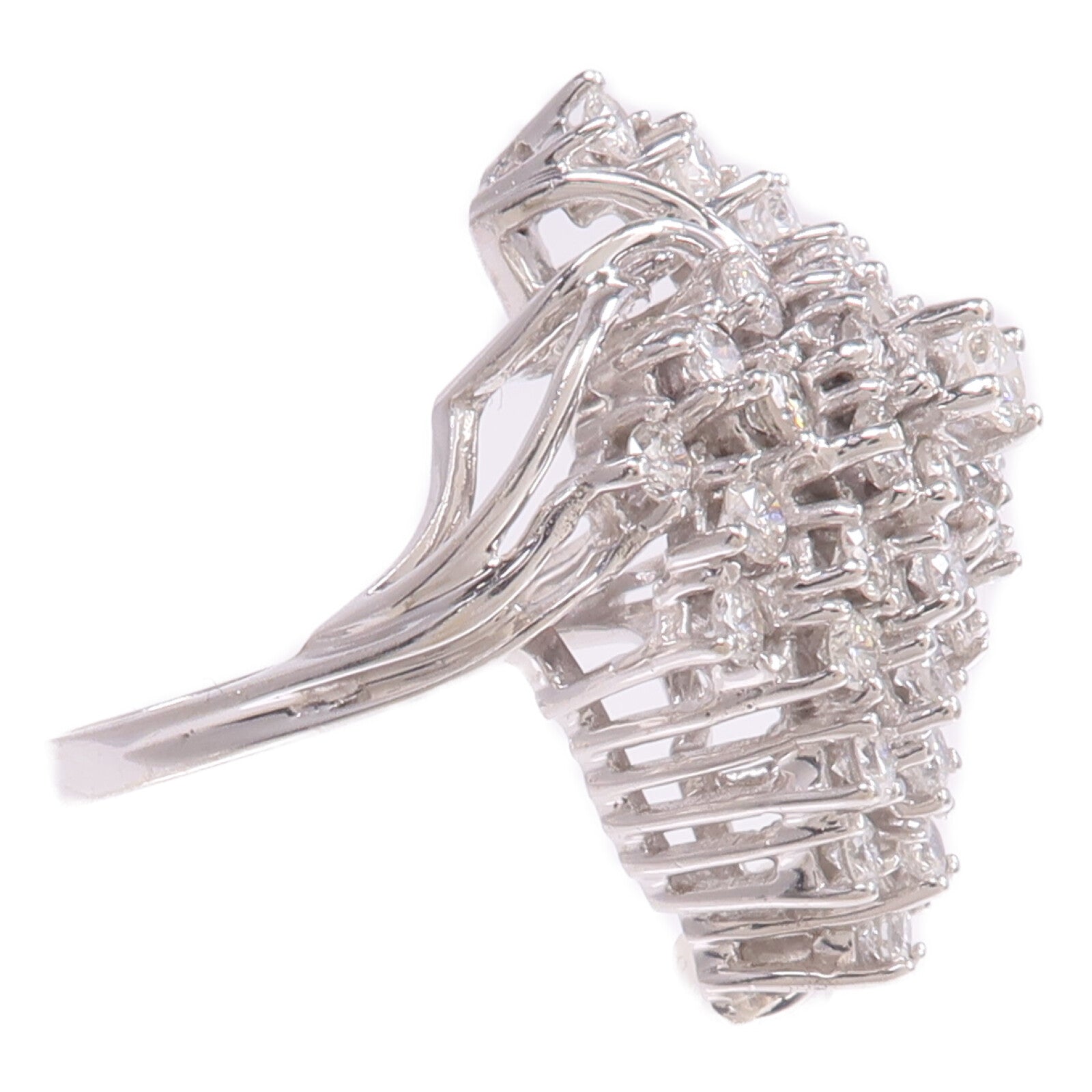 JEWELRY 14K白金Diamond Ring鑽石戒指US#7.5