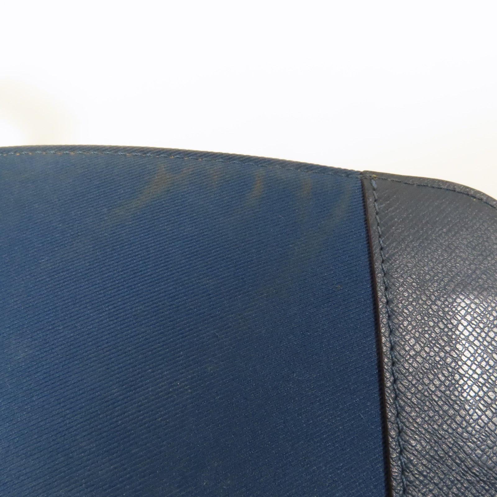 LOUIS VUITTON LV SHW Roman Shoulder Bag M32824 Taiga Blue