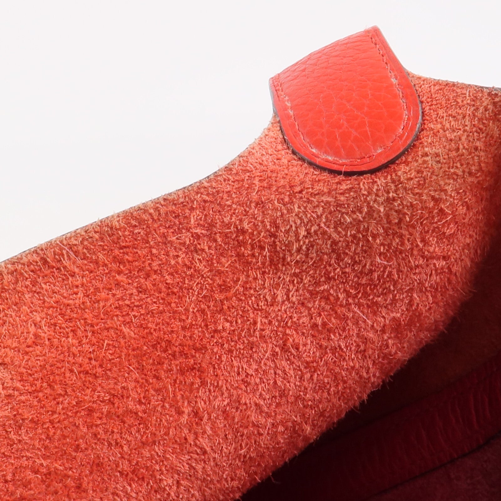 HERMES Clemence皮革Picotin PM銀扣手挽袋Rose Mexico/Rouge de Coeur