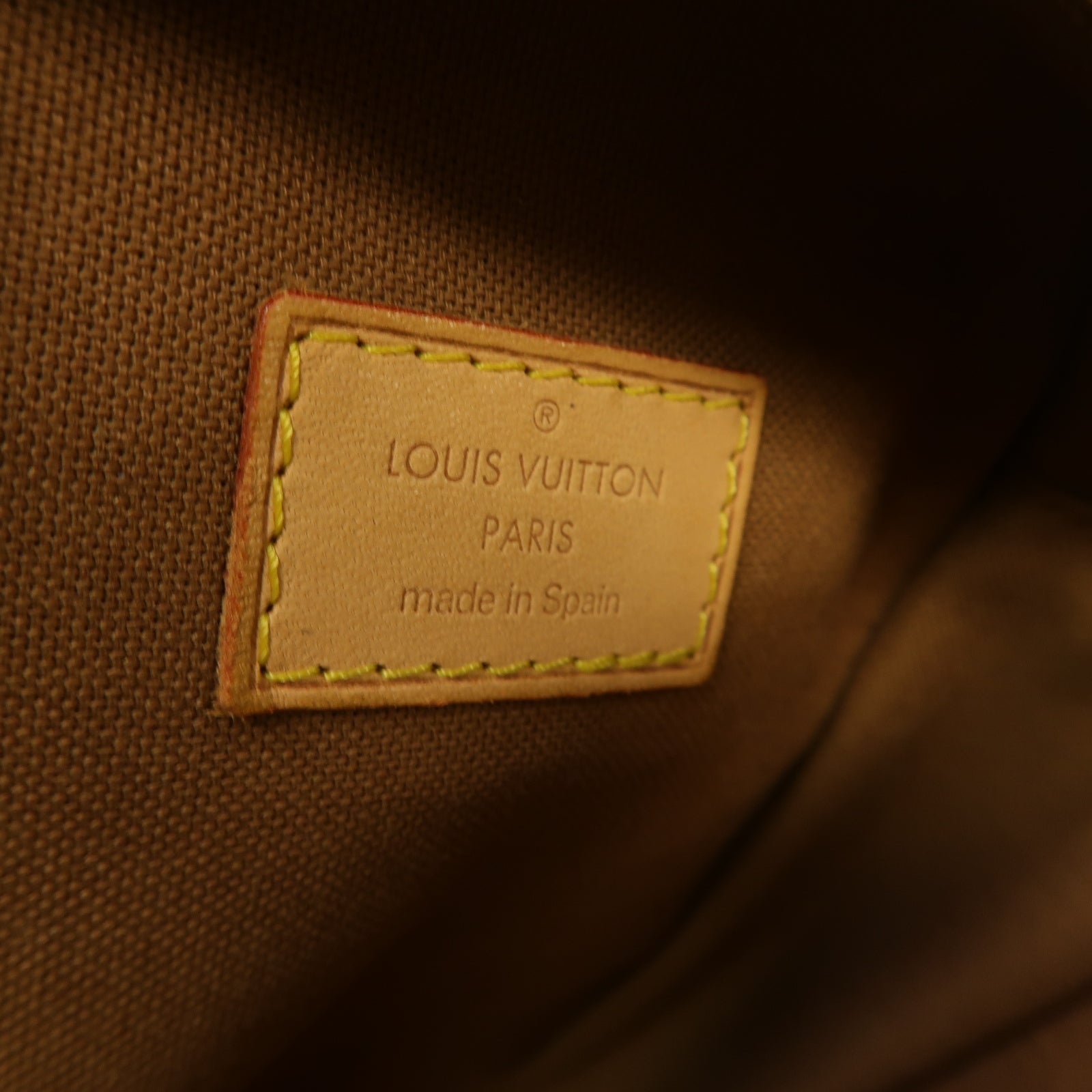LOUIS VUITTON Monogram Pochette Gange Waist Bag金扣腰包啡色