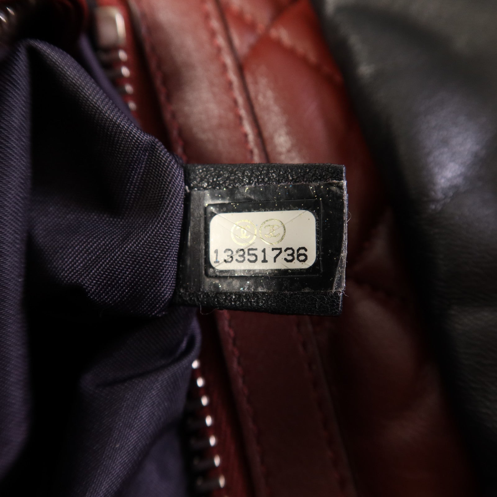 CHANEL 尼龍Coco Cocoon銀扣手挽袋