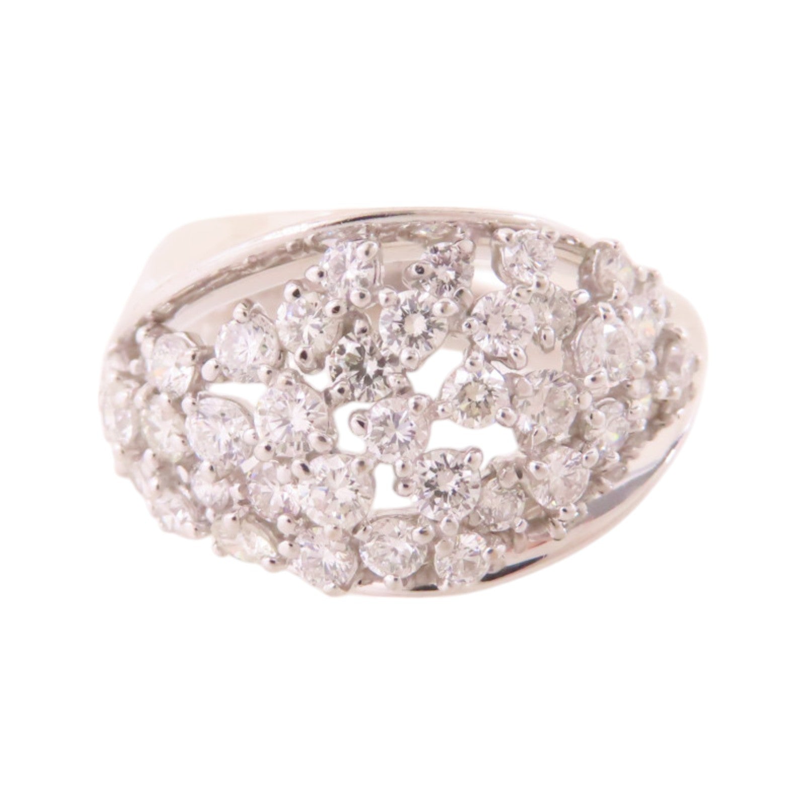 JEWELRY 【激減優惠】18K白金/鑽石Diamond Ring戒指US#5.75