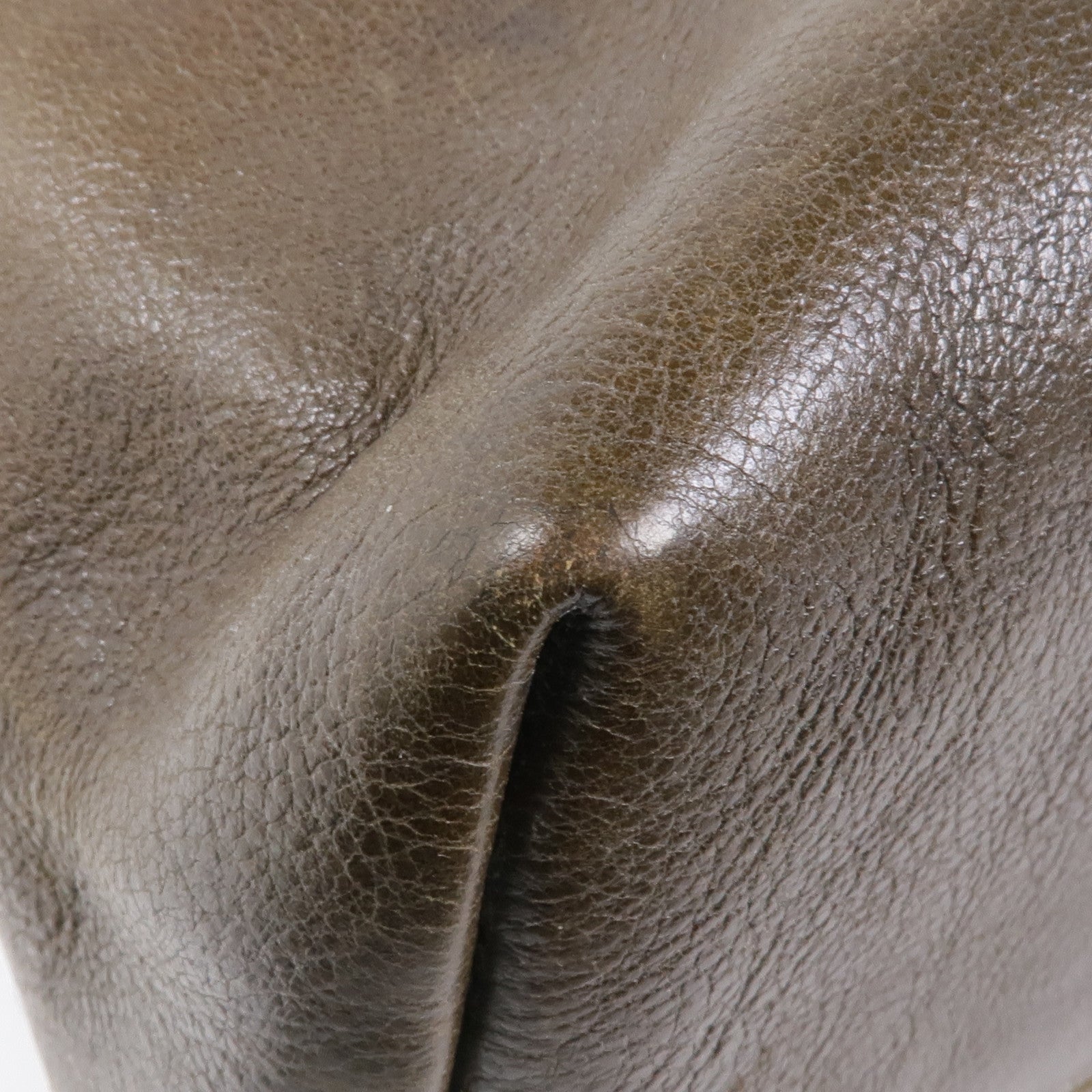 CELINE 牛皮皮革Hand Bag銀扣手挽袋