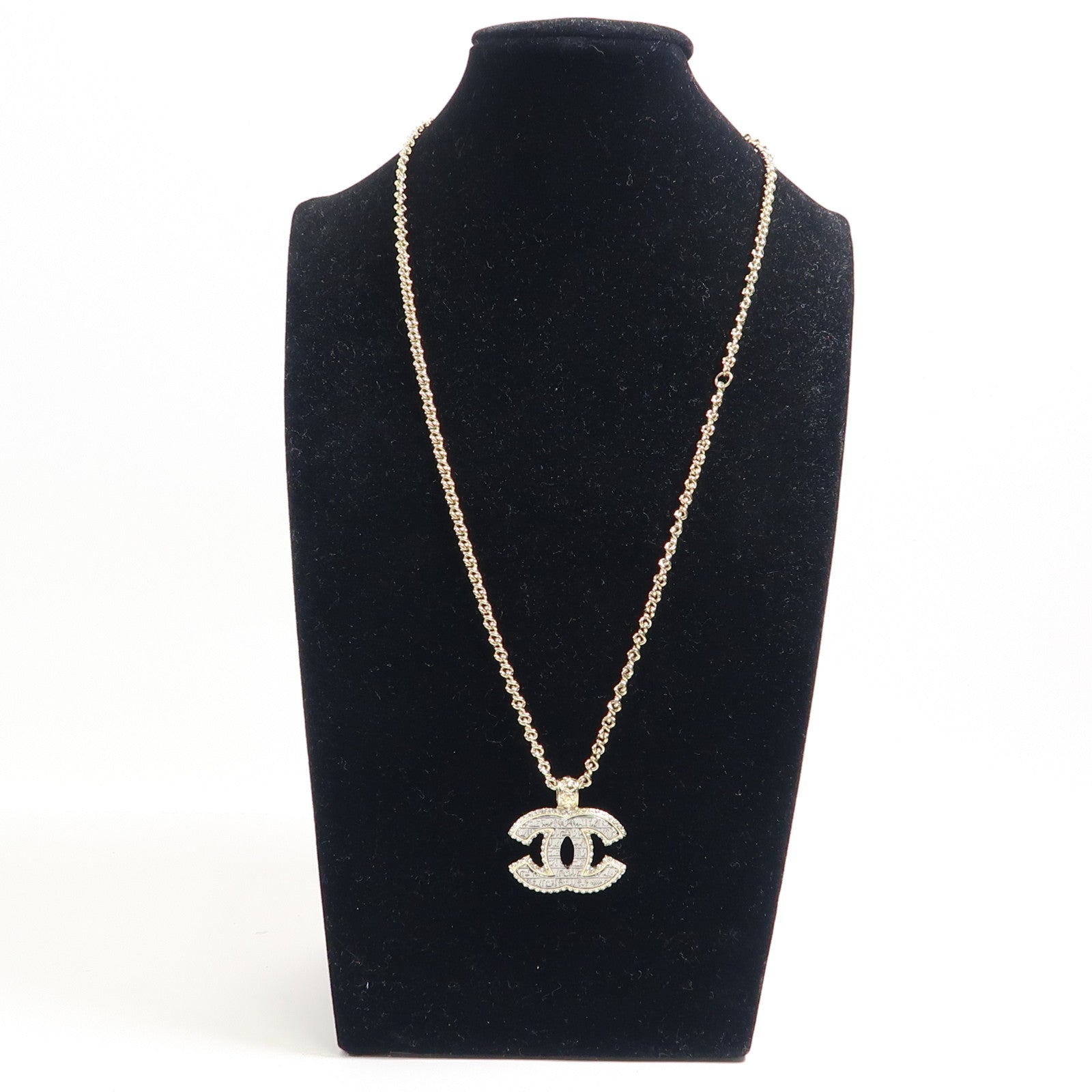 CHANEL 金屬Necklace項鍊金色/銀色