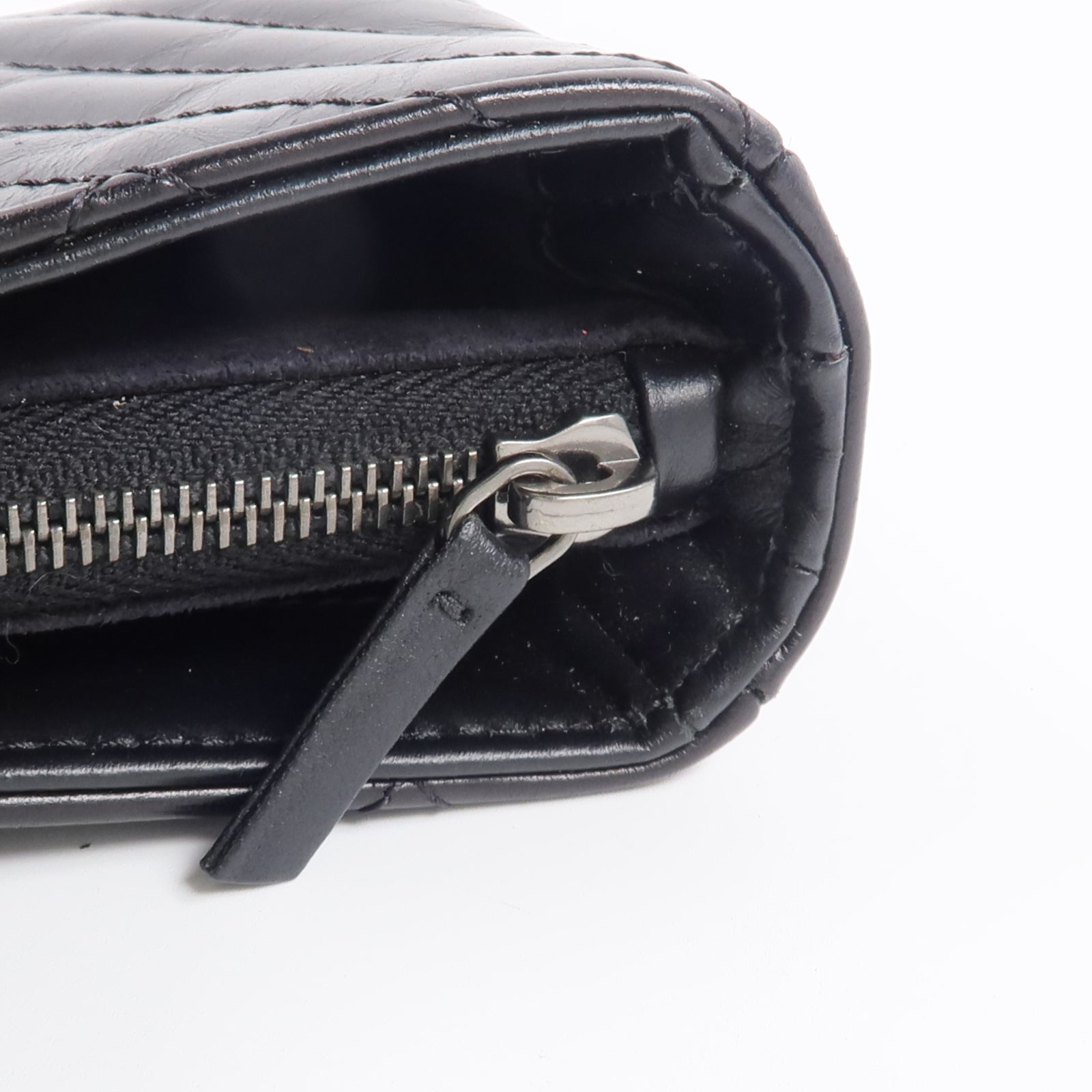 CHANEL 牛皮皮革CC O-Mini Phone Pouch零錢包